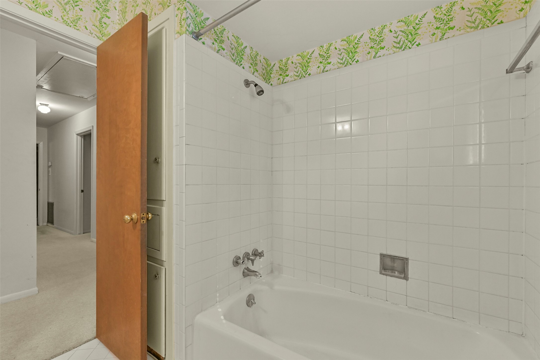 Shower and tub combination