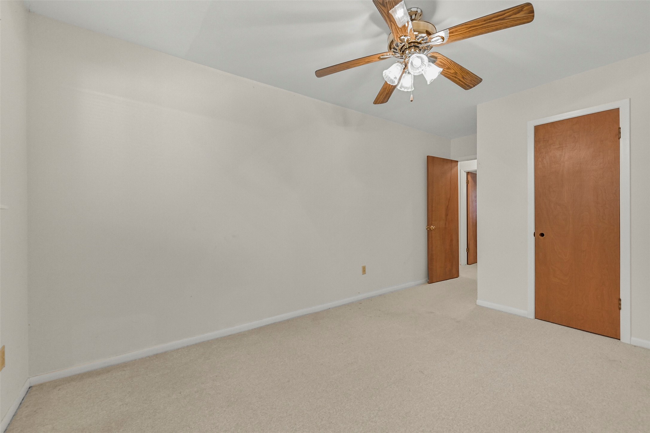 One of the 4 bedrooms