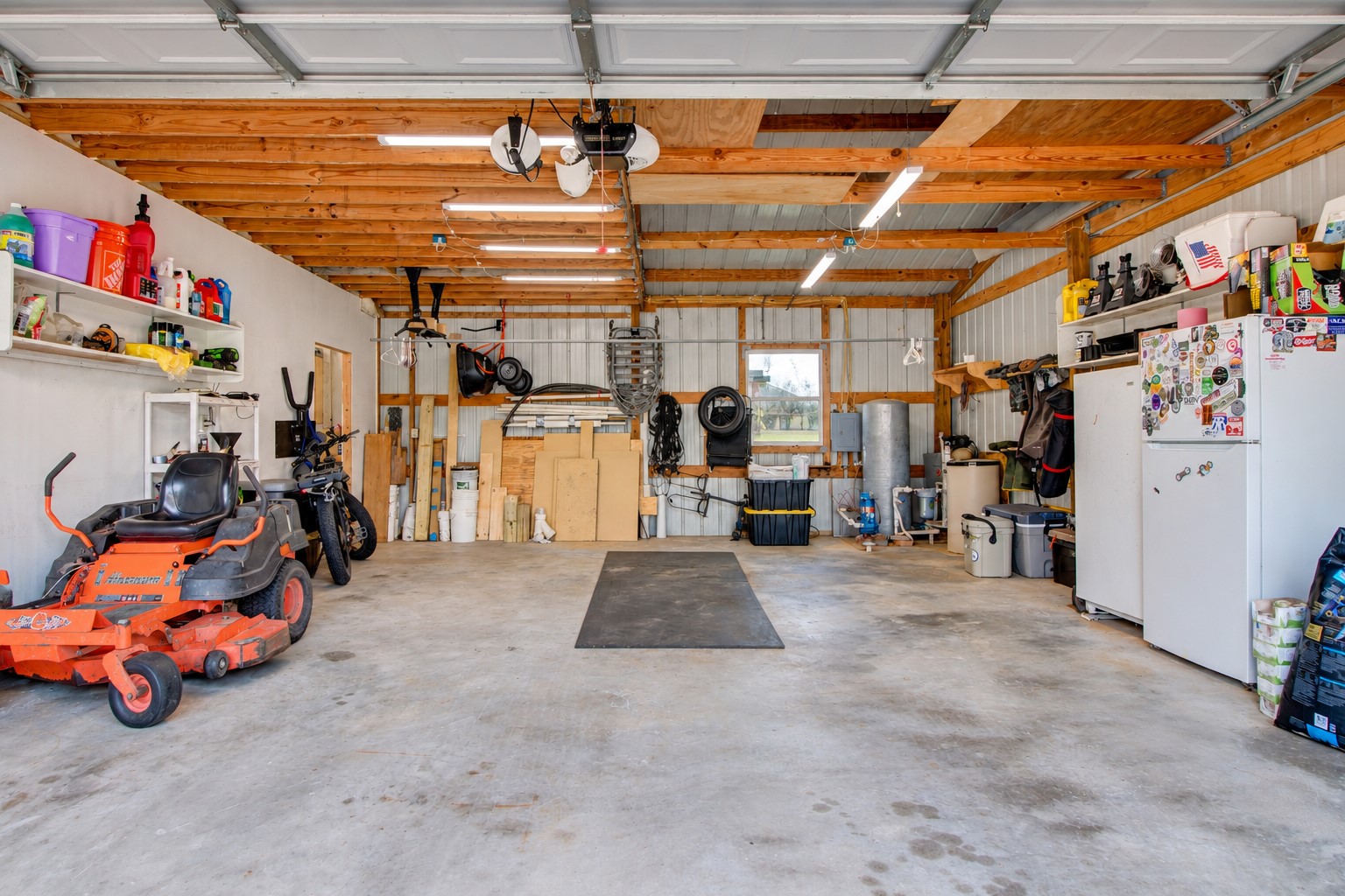 This home really offers plentiful storage, and the deep freeze stays!