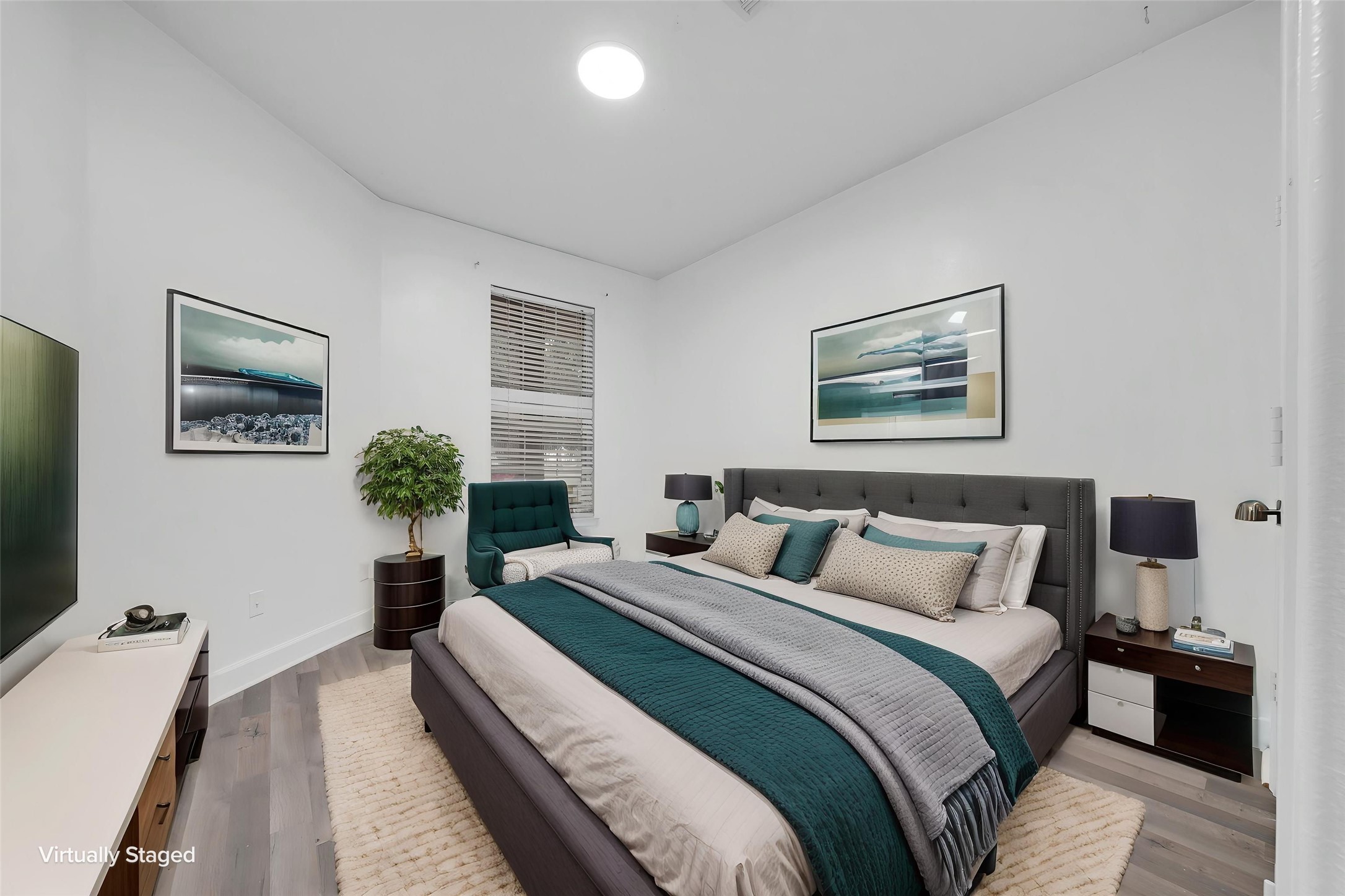 2nd Bedroom with Virtually Staged