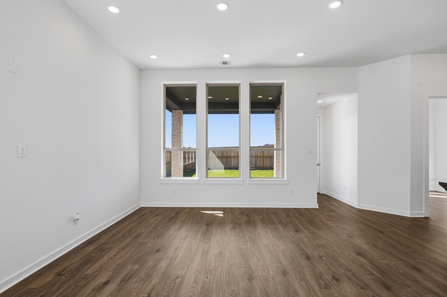 Open Floor Plan Dining Room