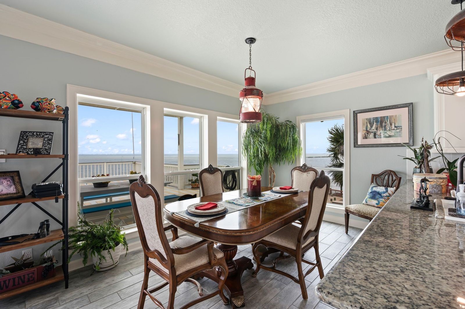 Entertain in Style While Enjoying Breathtaking Views!  Designated dining area is perfect for entertaining friends and family.