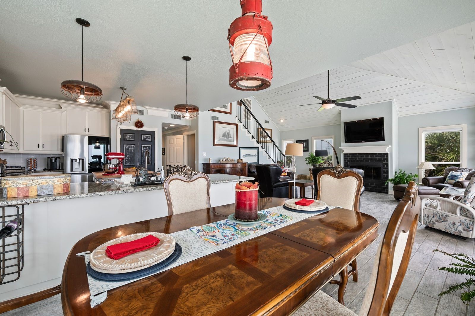 The Perfect Package Of Space, Style and Comfort!  Desirable open concept with dining area, kitchen, breakfast and family room.