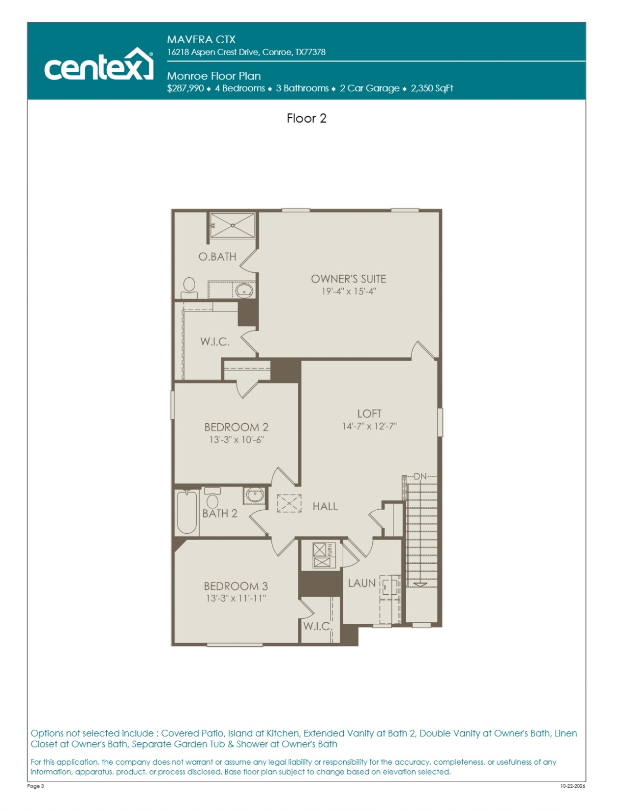 14977 Peach Blossom Drive, Conroe, TX 77302