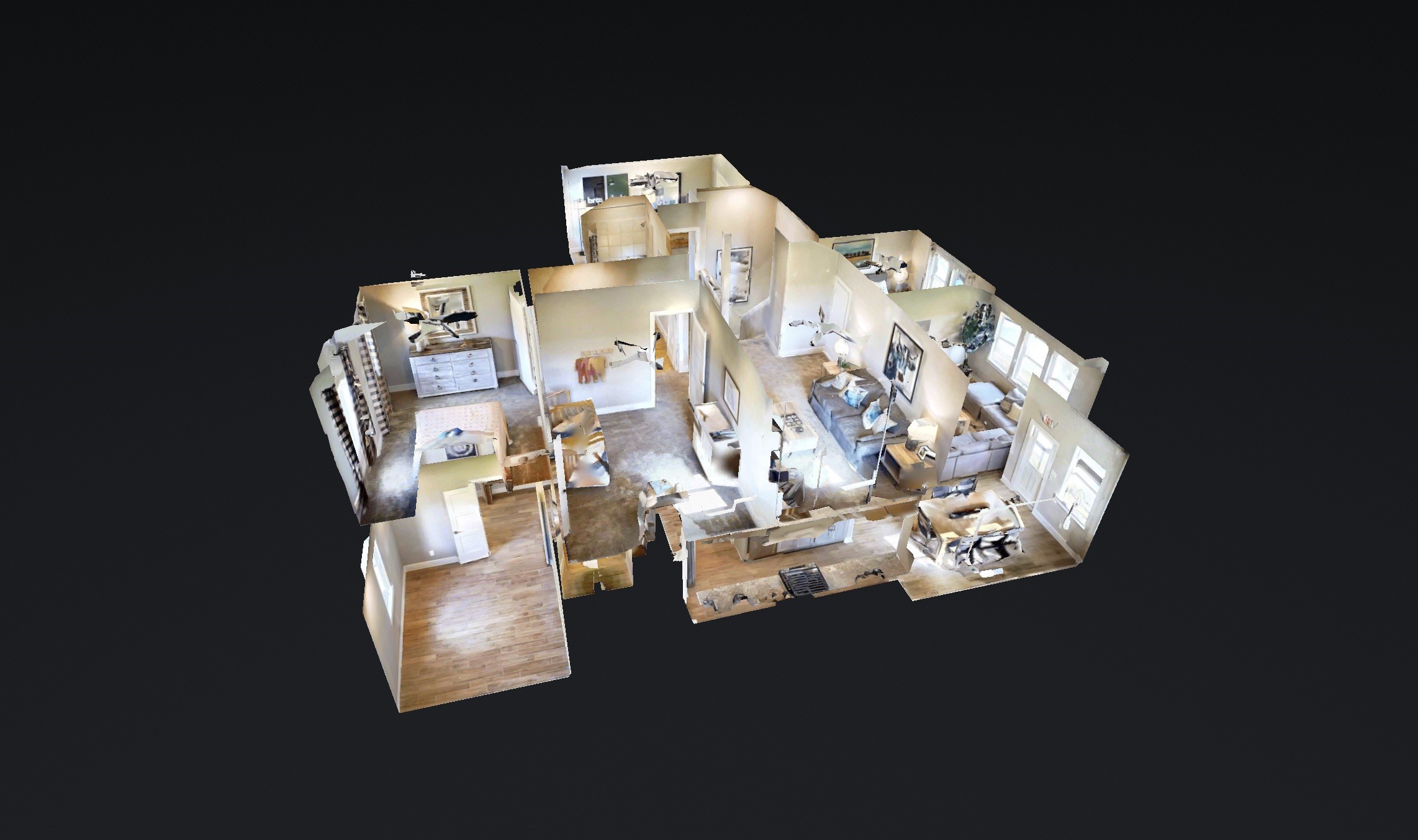 You can tour this absolutely incredible home from the comfort of your own computer in 3D! Do not forget to click the link to the virtual tour and see all this home has to offer!