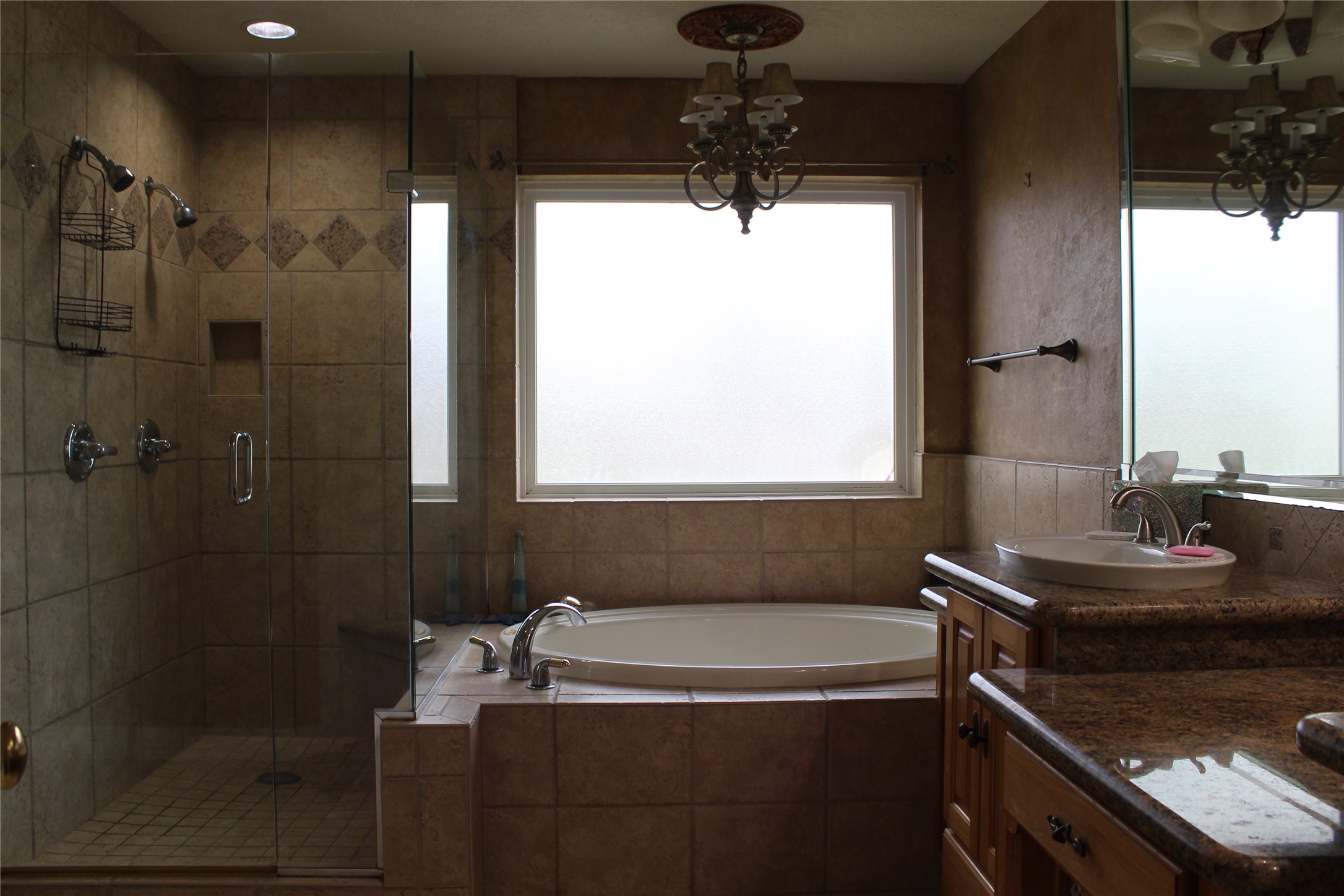 En suite bathroom