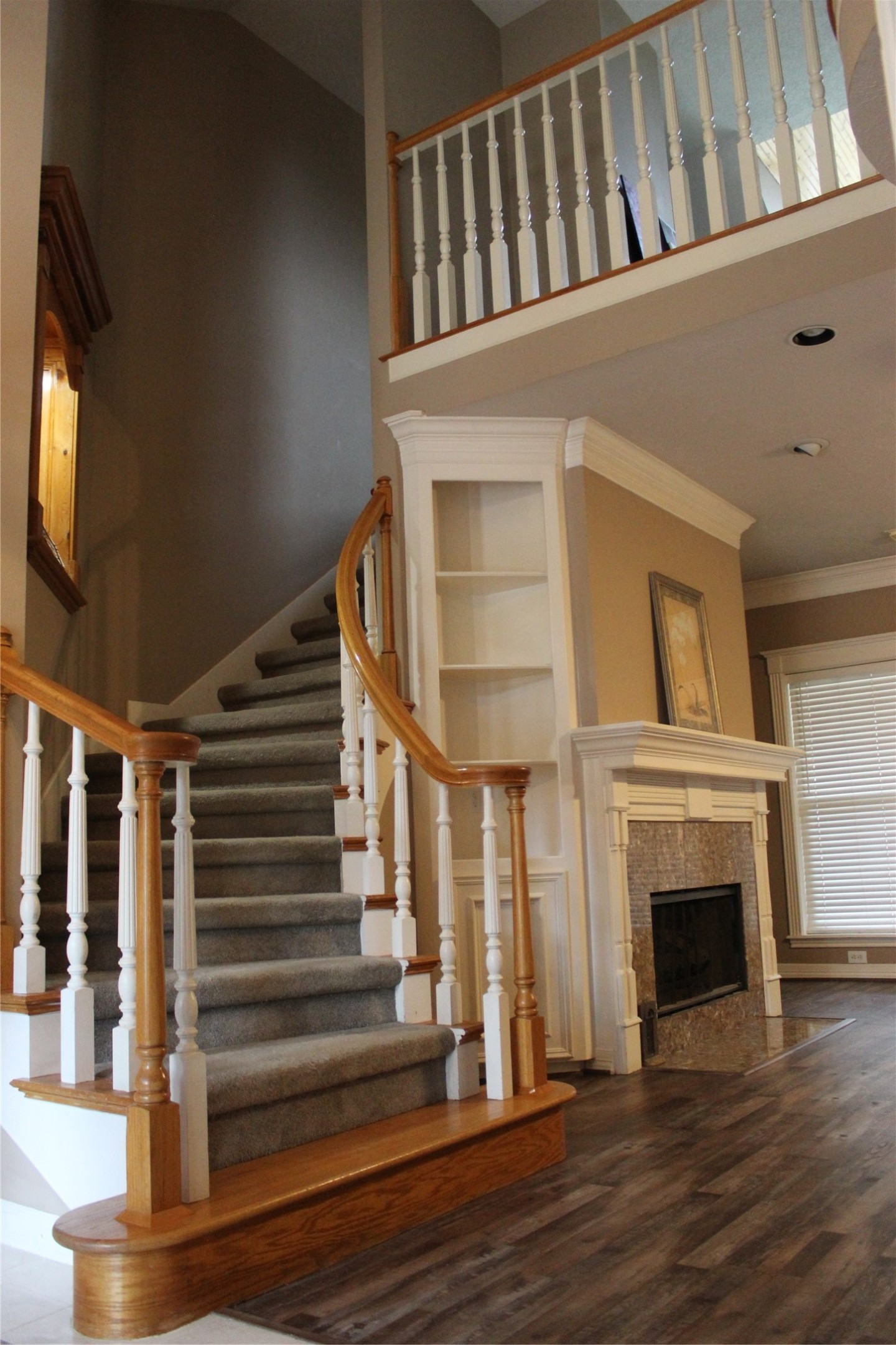 Staircase to loft