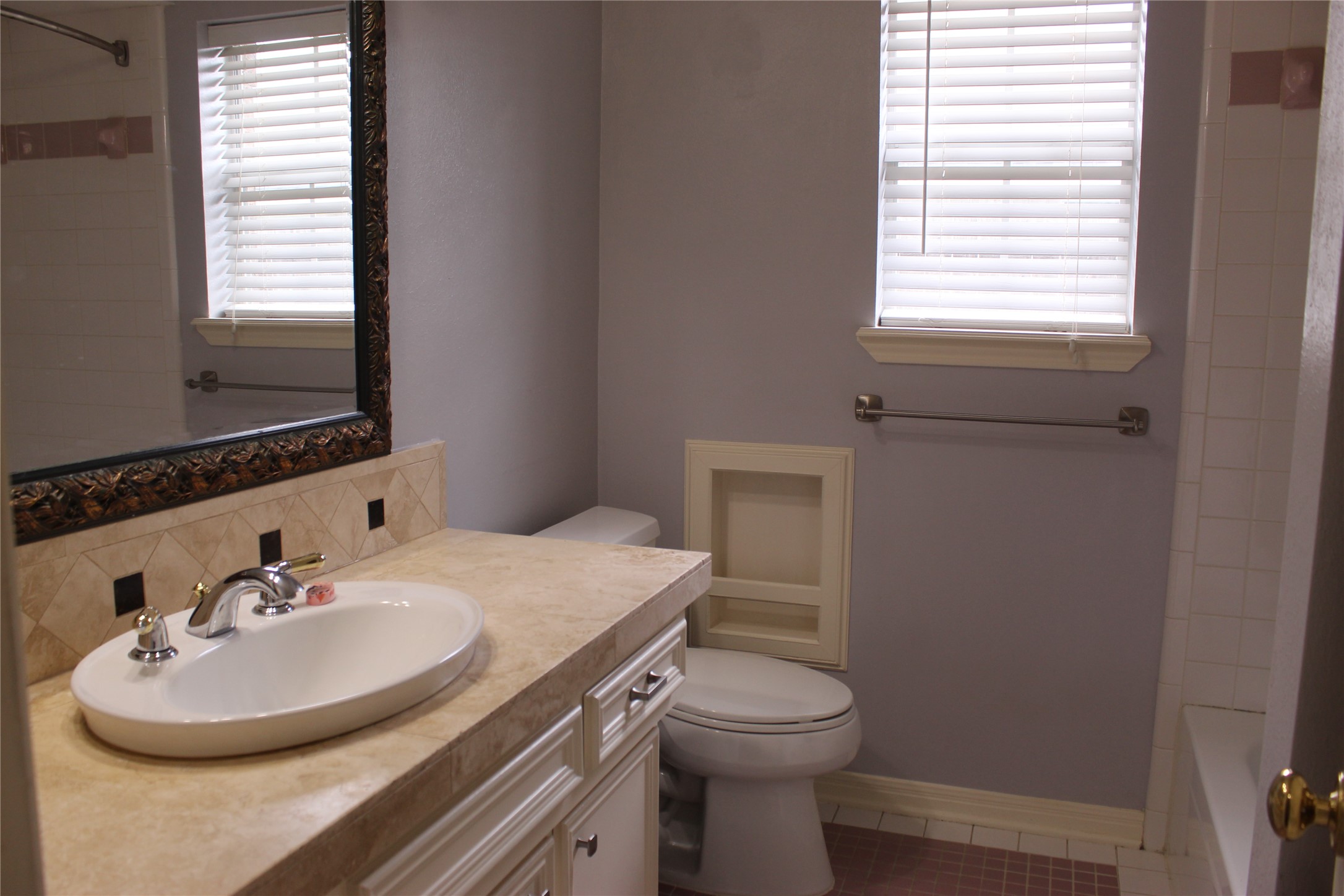 Secondary bathroom