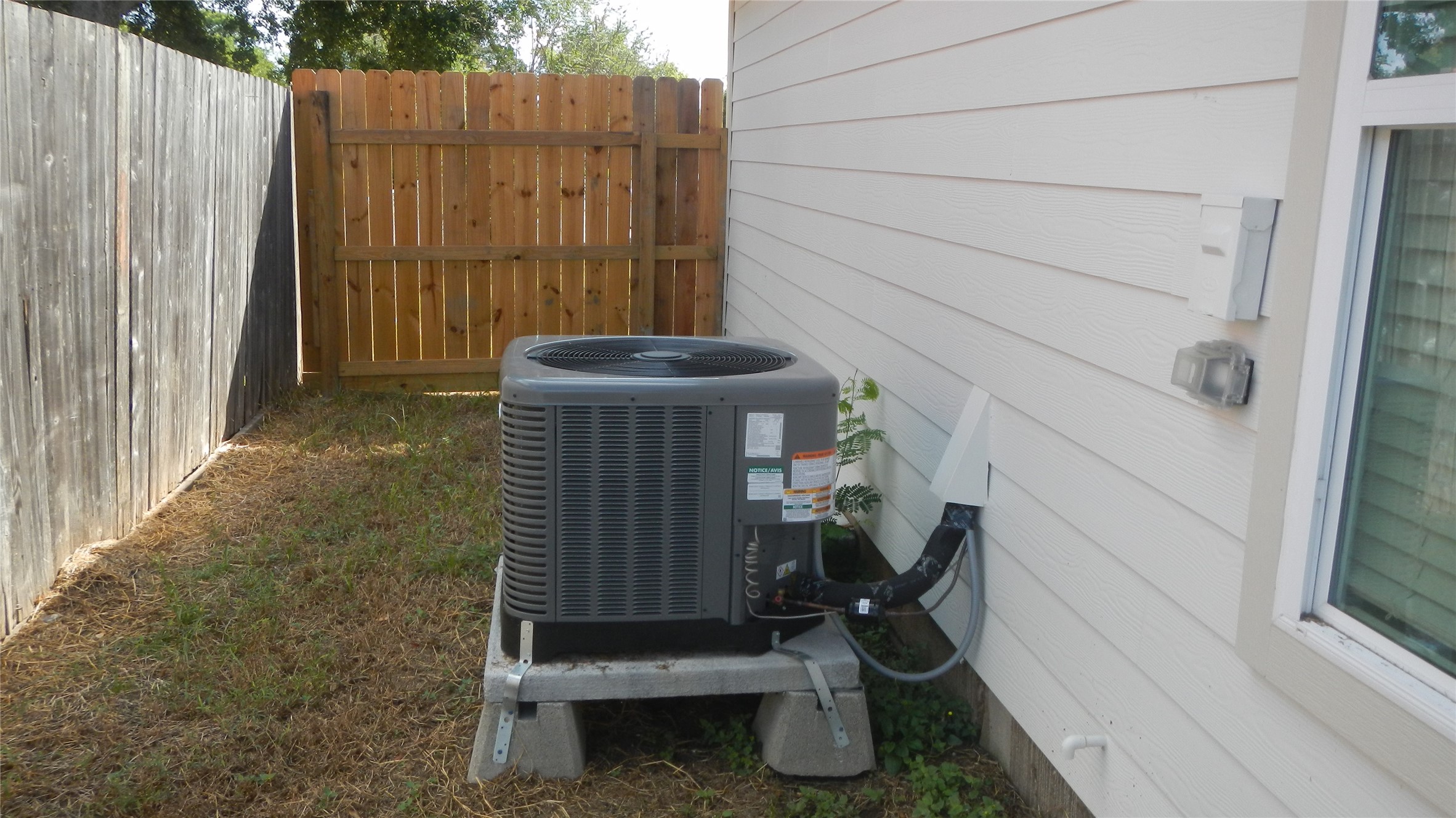 New a/c unit