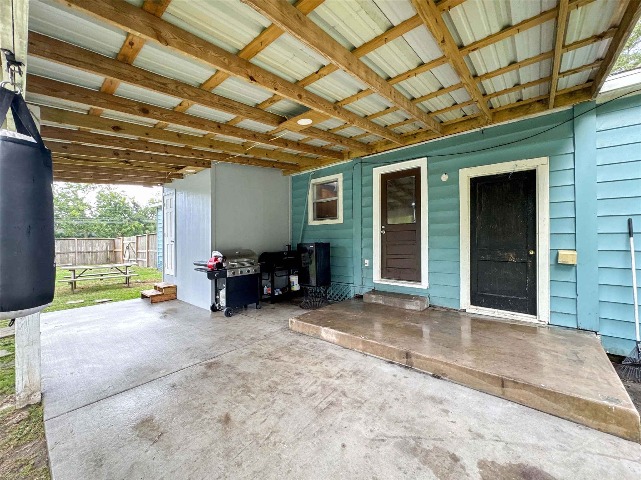 Back Patio Area