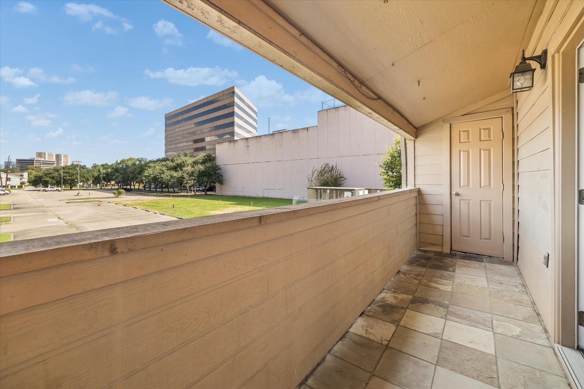 Private patio directly off the primary bedroom, offering a quiet outdoor retreat with space to relax and enjoy fresh air. Private patio directly off the primary bedroom, offering a quiet outdoor retreat with space to relax and enjoy fresh air.