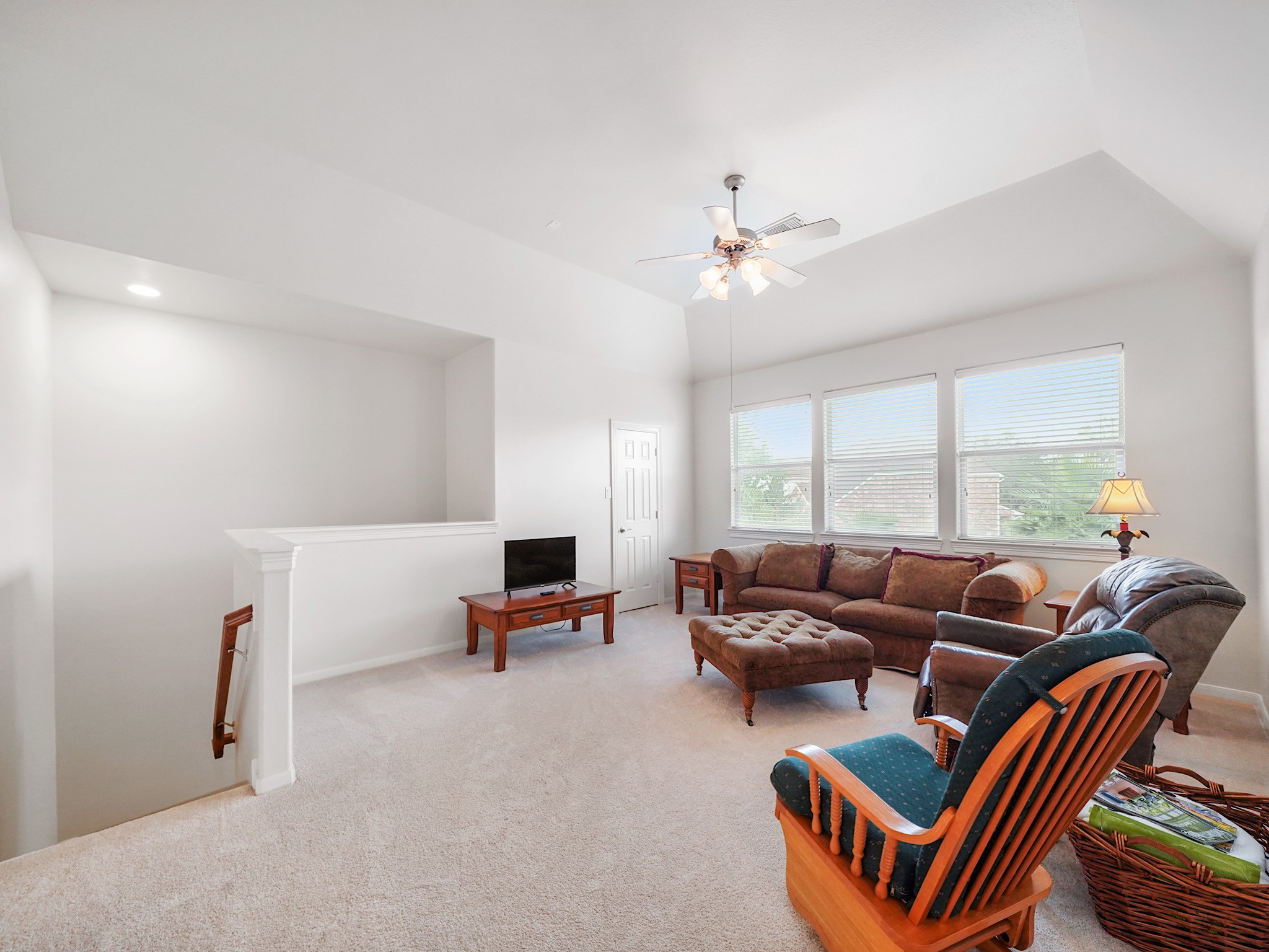upstairs game room