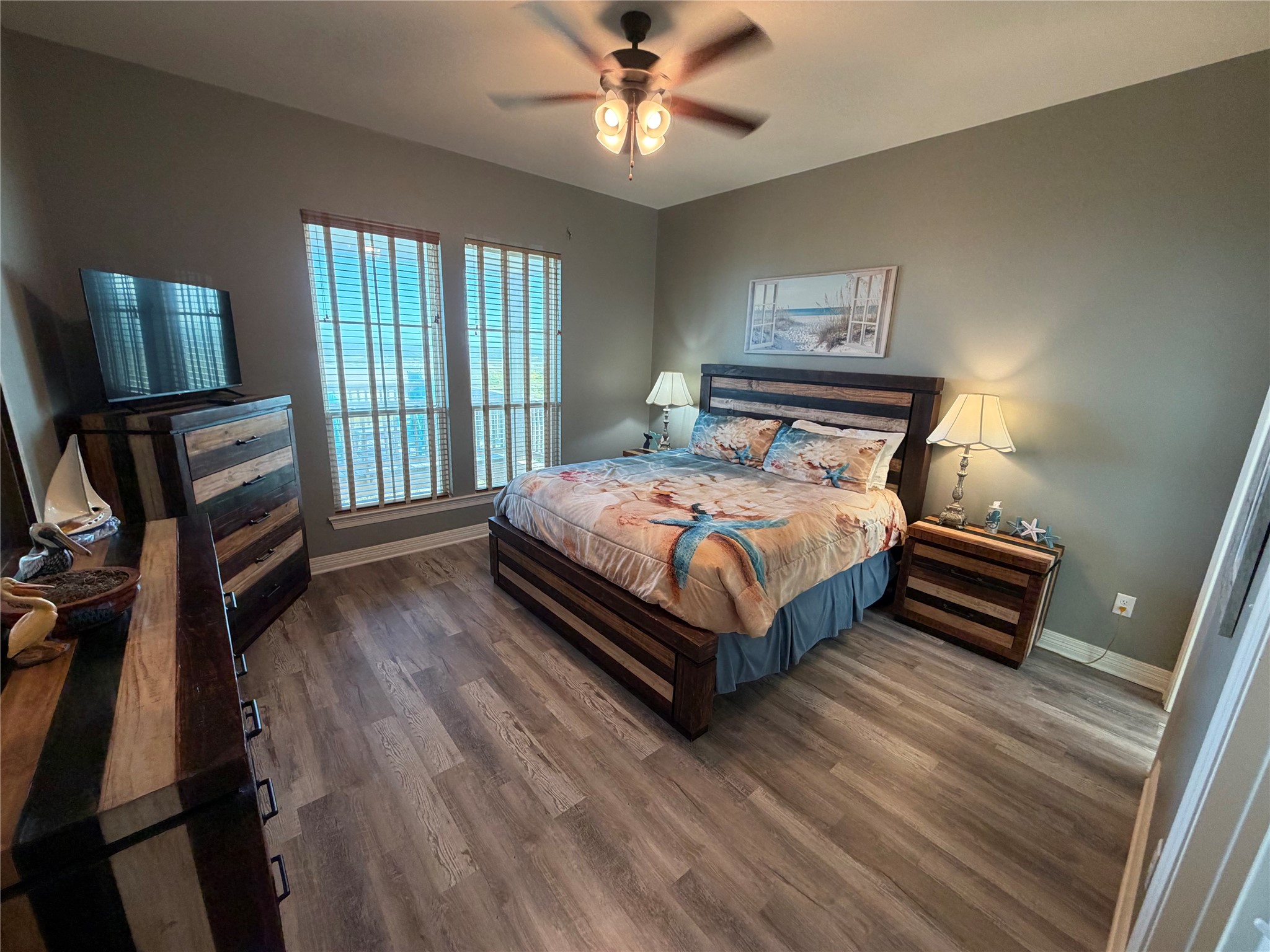 Southwest guest room with king bed