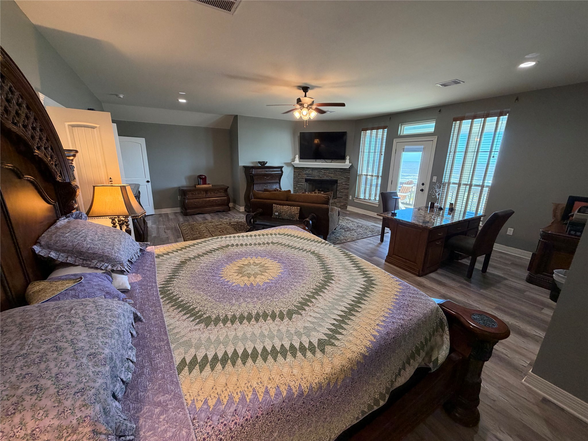 View of Master suite on second floor