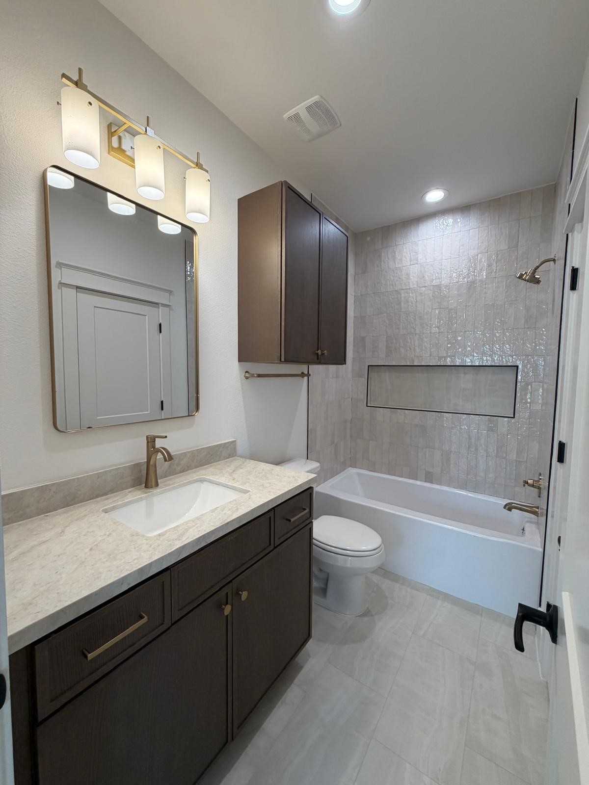 Secondary ensuite full bath. Construction as of 10/28/26.