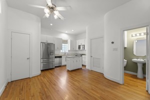 Large Kitchen with pantry and plenty of room for table