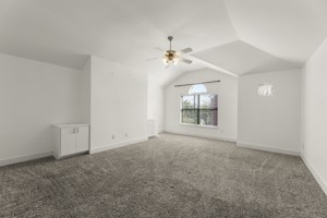 Very large primary bedroom with built in's
