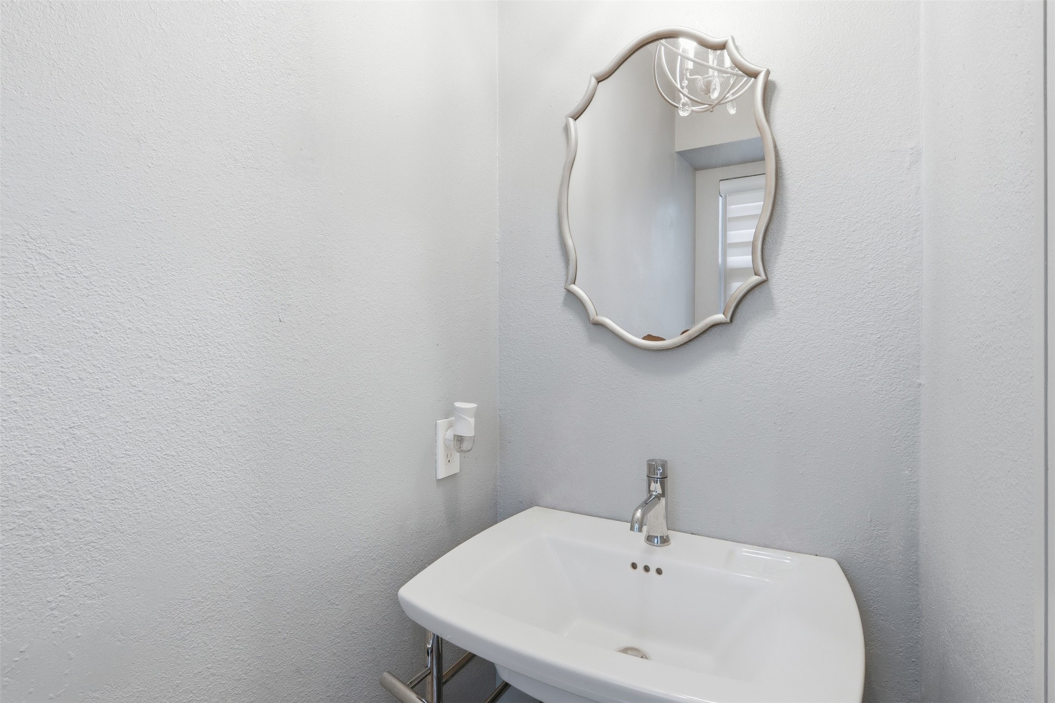 Convenient powder bath located on the first floorperfect for guests.