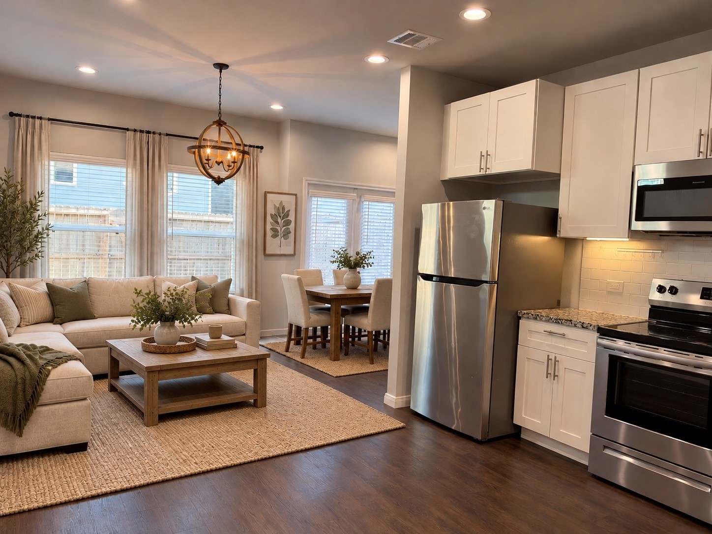 Living Room  Virtually Staged