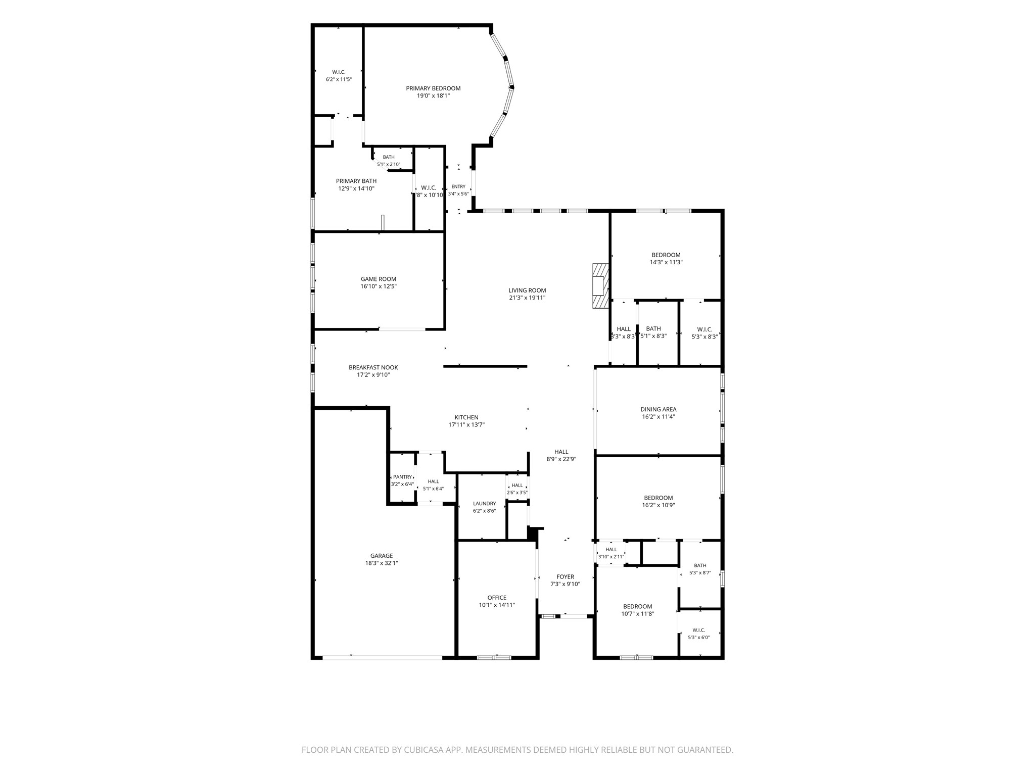 A floor plan is provided for your convenience. All measurements are approximate and should be independently verified.