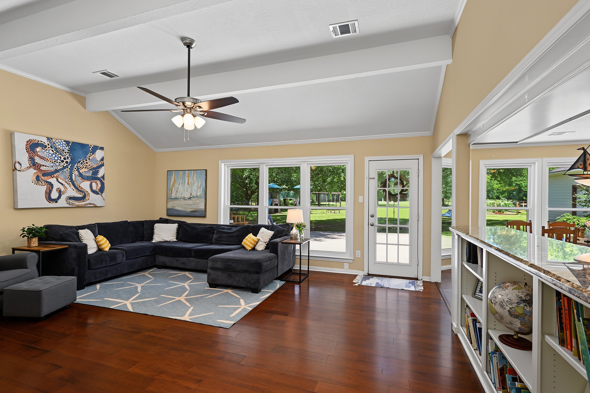 The home is light-filled and a wonderful layout!