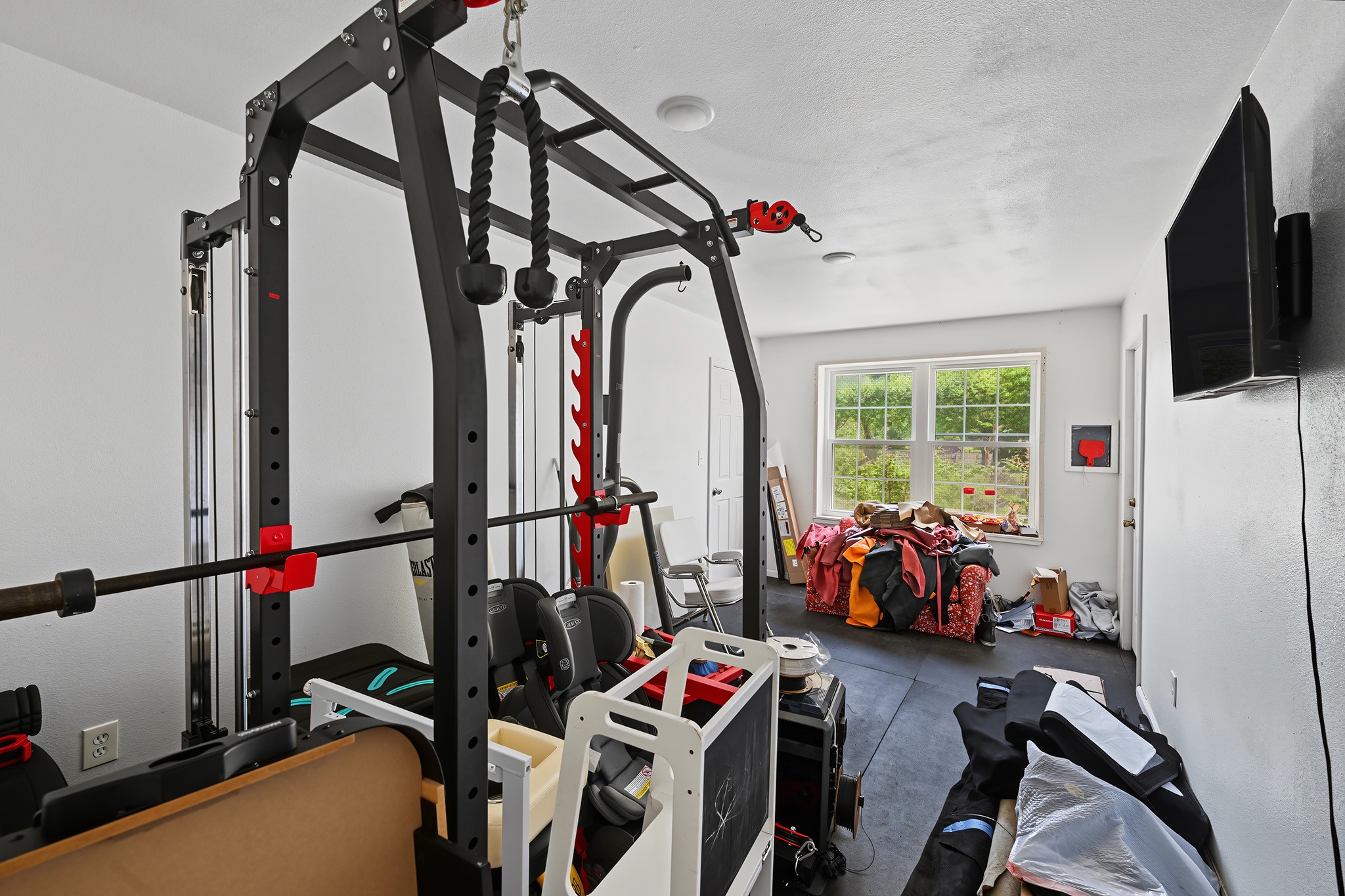 Guest quarters being used for storage