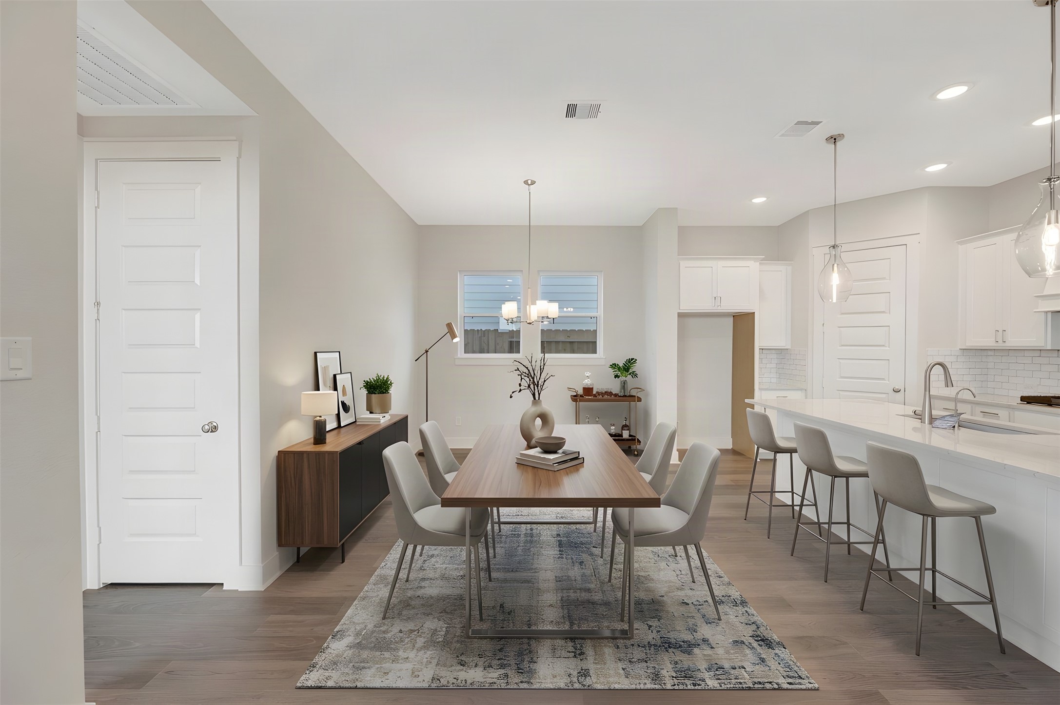 Virtually staged to give you the visual you need to see furniture placement and how the home can live.