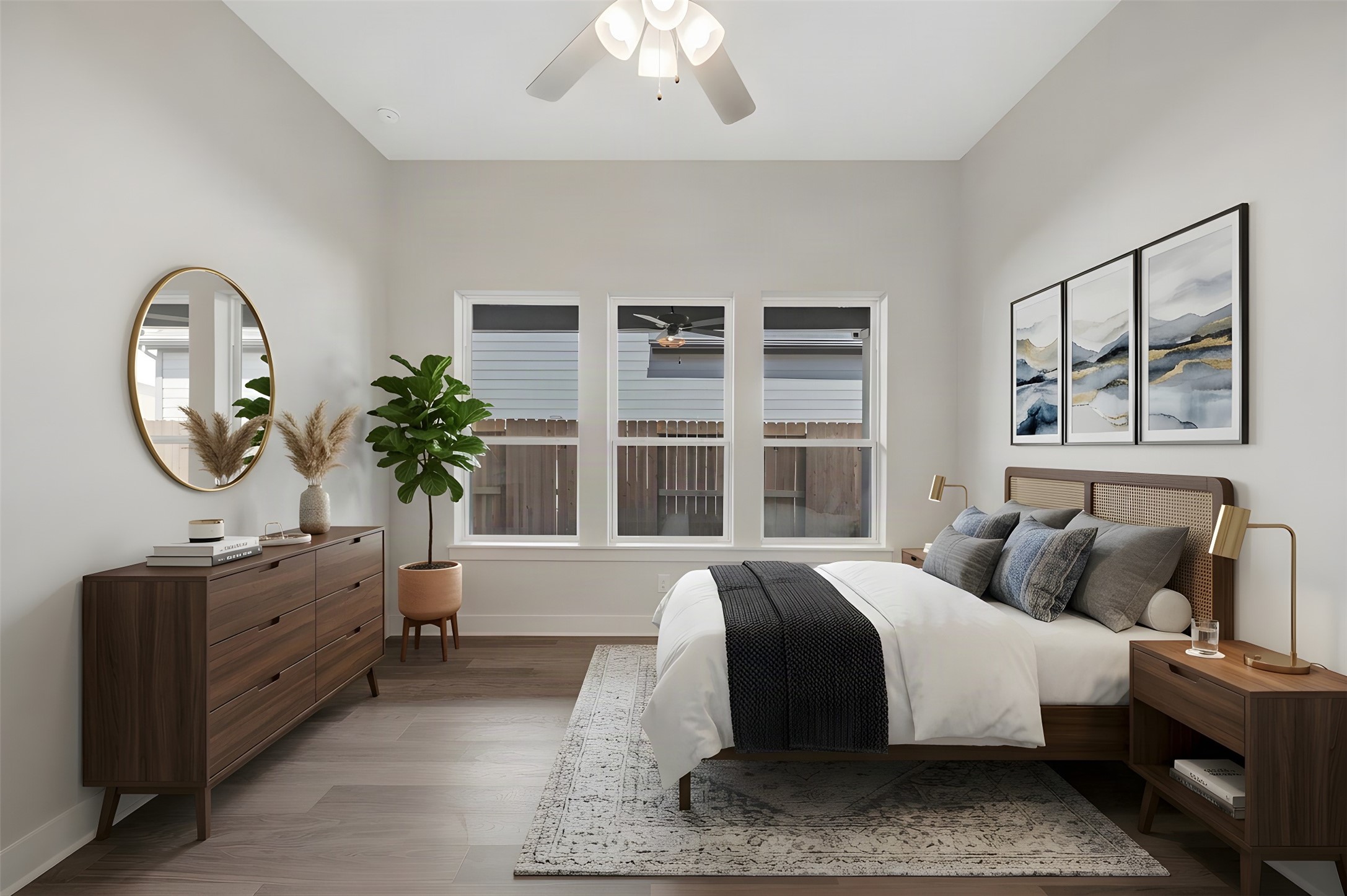 Virtually staged to give you the visual you need to see furniture placement and how the home can live.
