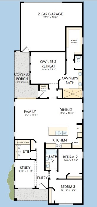 The success of a floor plan is the way you can move through itYoull be amazed at how well this home livesWe call it traffic patterns.