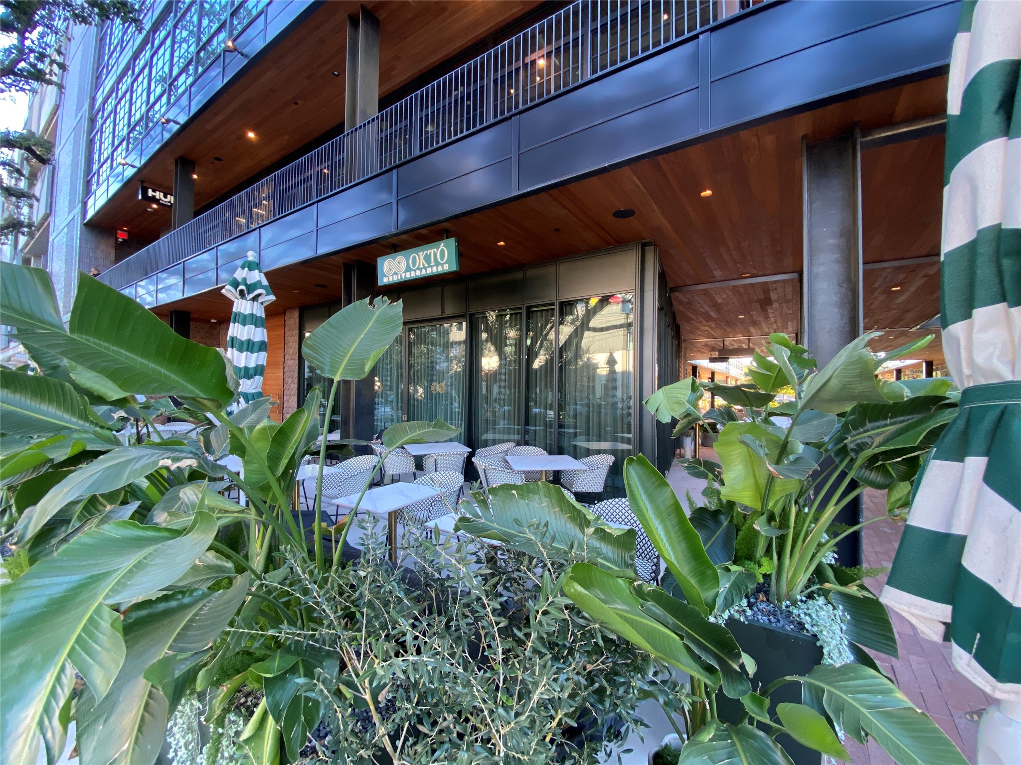 Also in the Montrose Collective is Okto an upscale Mediterranean and Levantine restaurant.