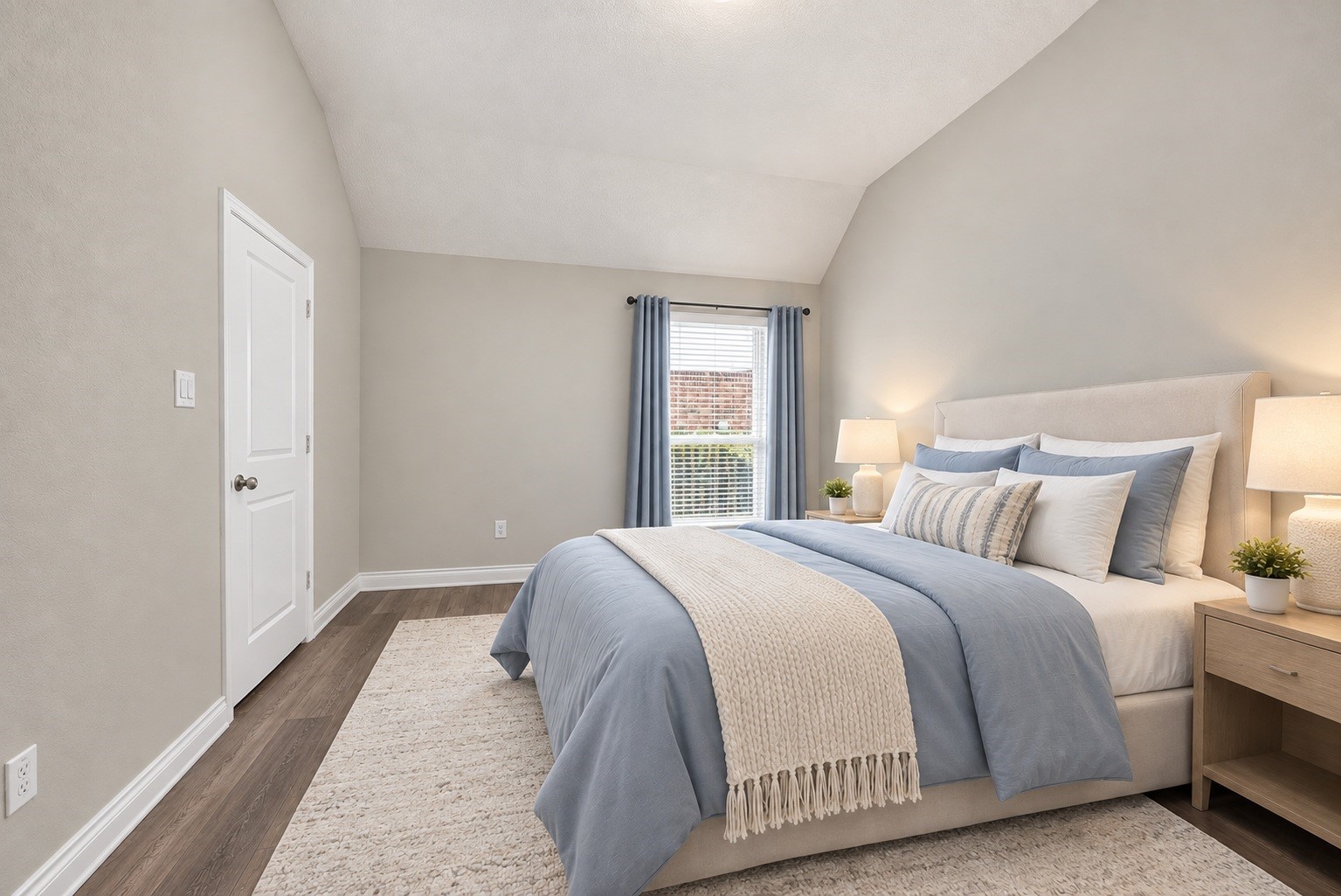 Serene third bedroom offering a restful haven for family members of any age. (virtual staged)