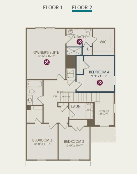 2nd - Floor Plan