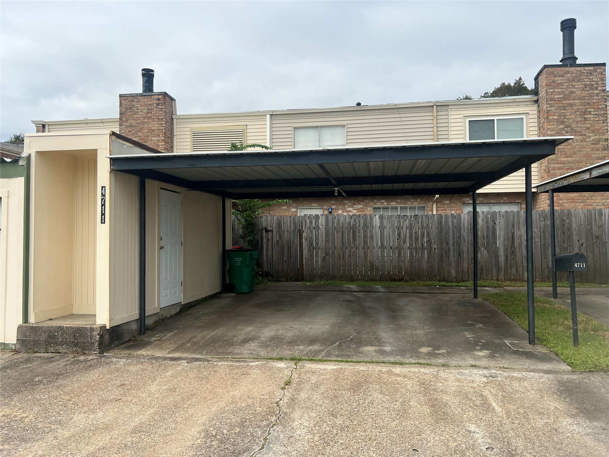 Covered parking