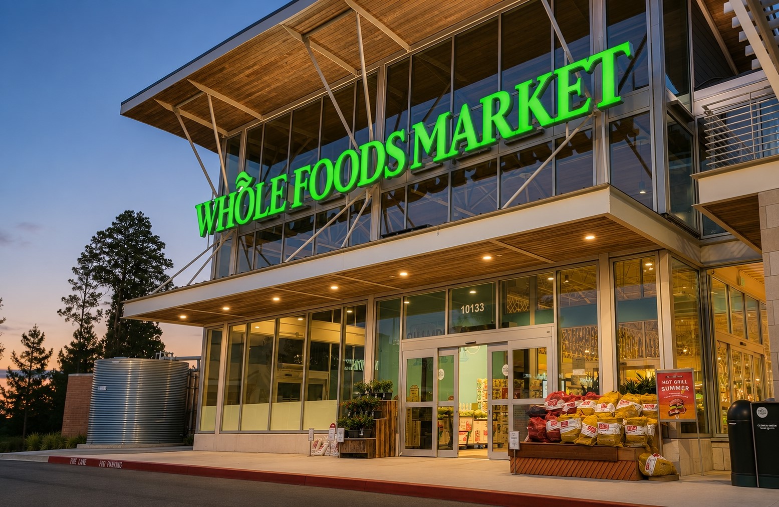 Whole Foods Market, 3.6 miles away  Premium grocery destination offering organic produce, specialty foods, prepared meals, and health-focused products.