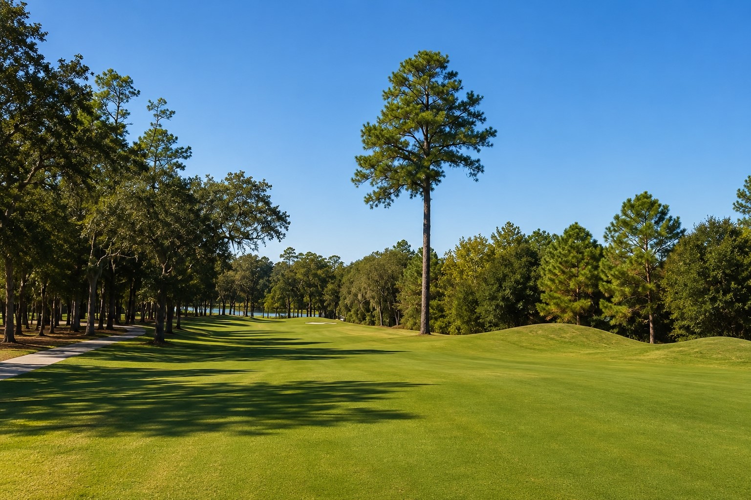 The Golf Club At Longwood, 3.7 Miles - The newly renovated set in a spectacular setting with majestic pine trees lining the fairways.