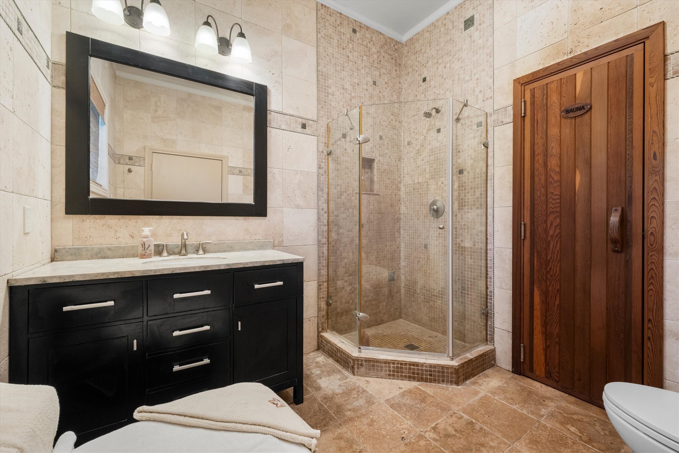 Outdoor bathroom