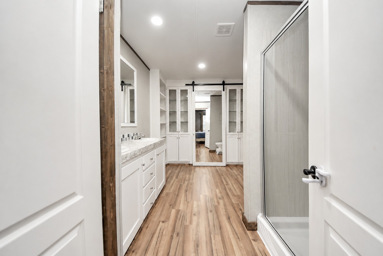 Primary bathroom.