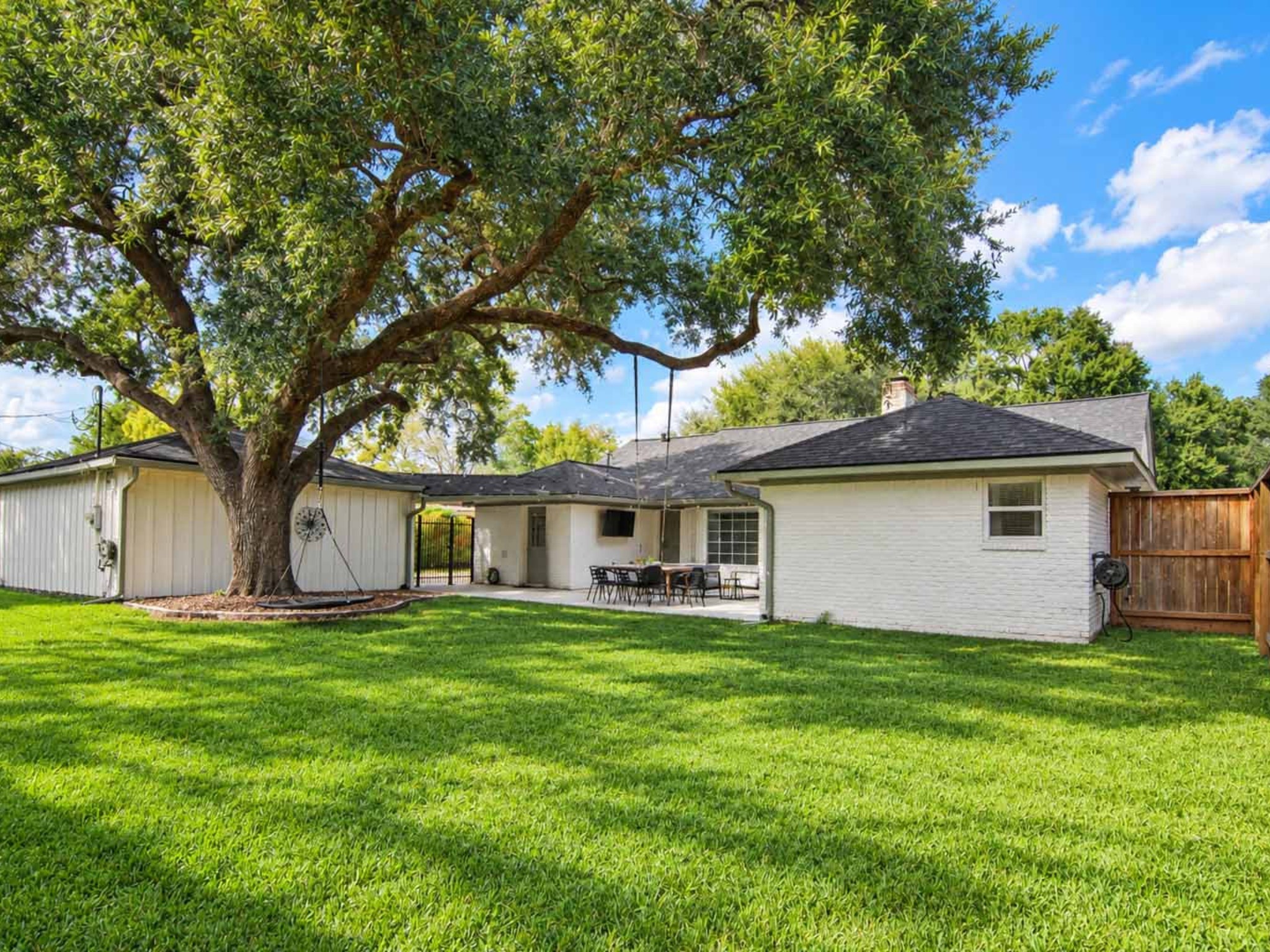 Expansive and well maintained yard for all to enjoy!