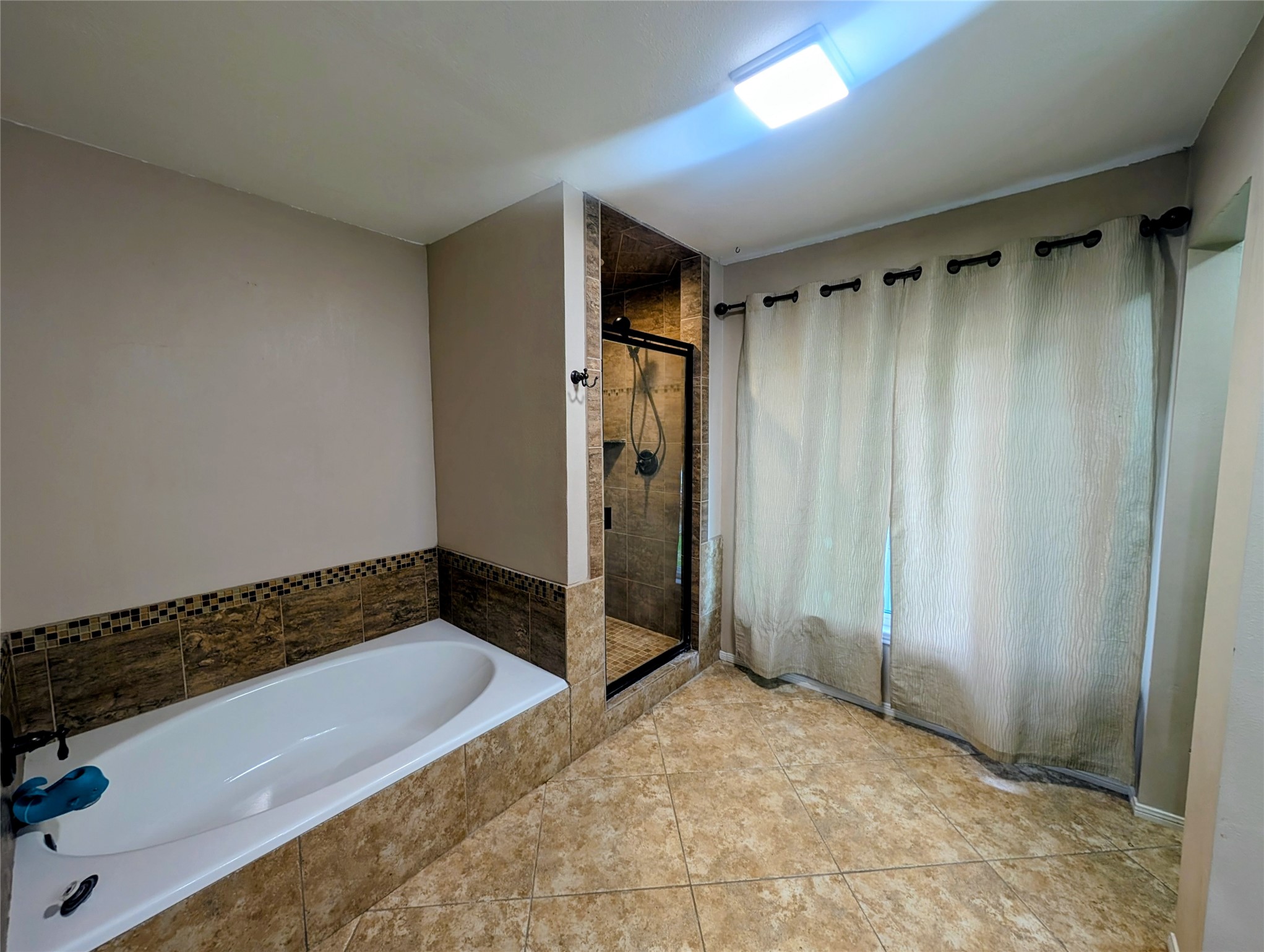 Primary Bathroom- Separate Shower & Bathtub