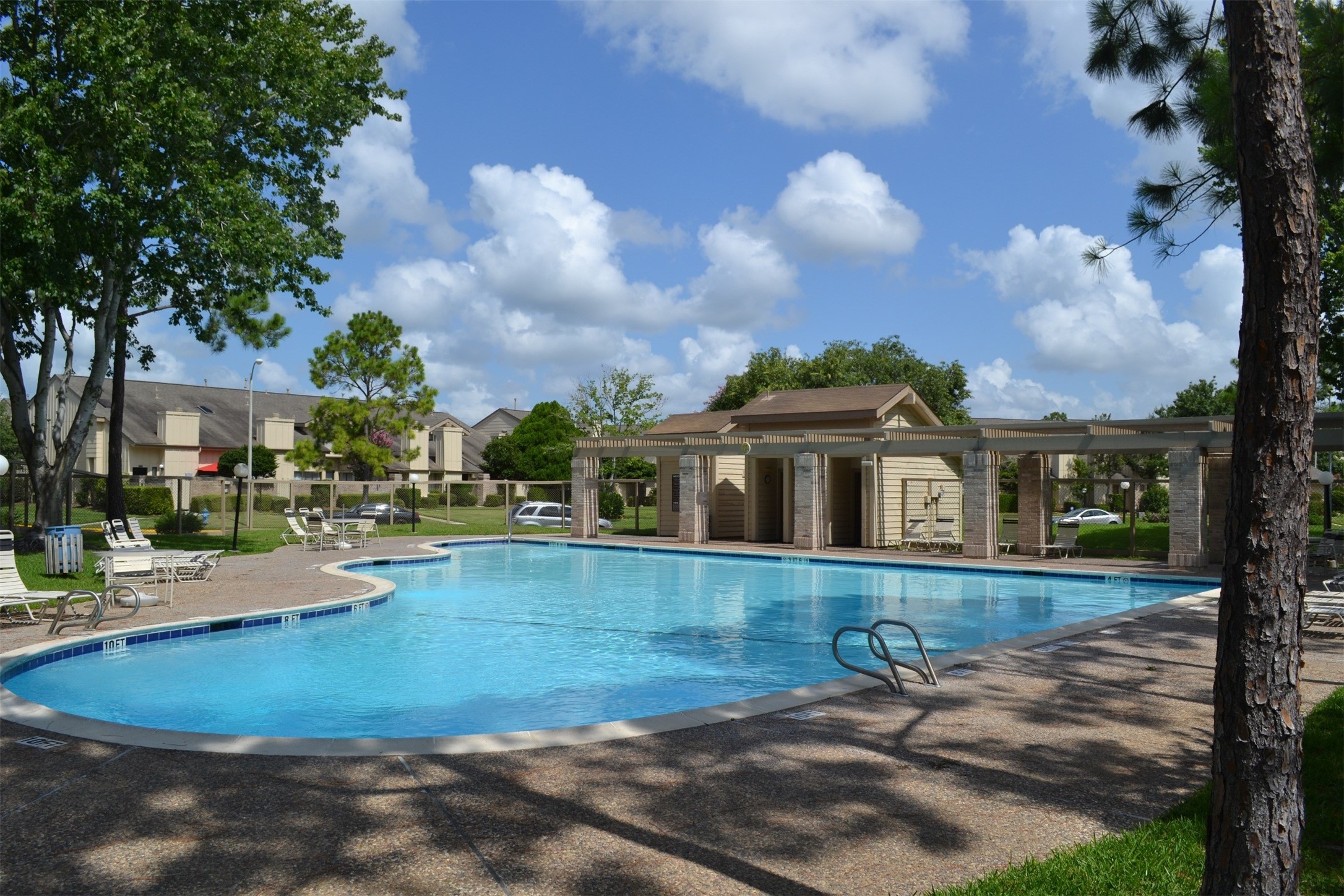 1 of 2 community pools