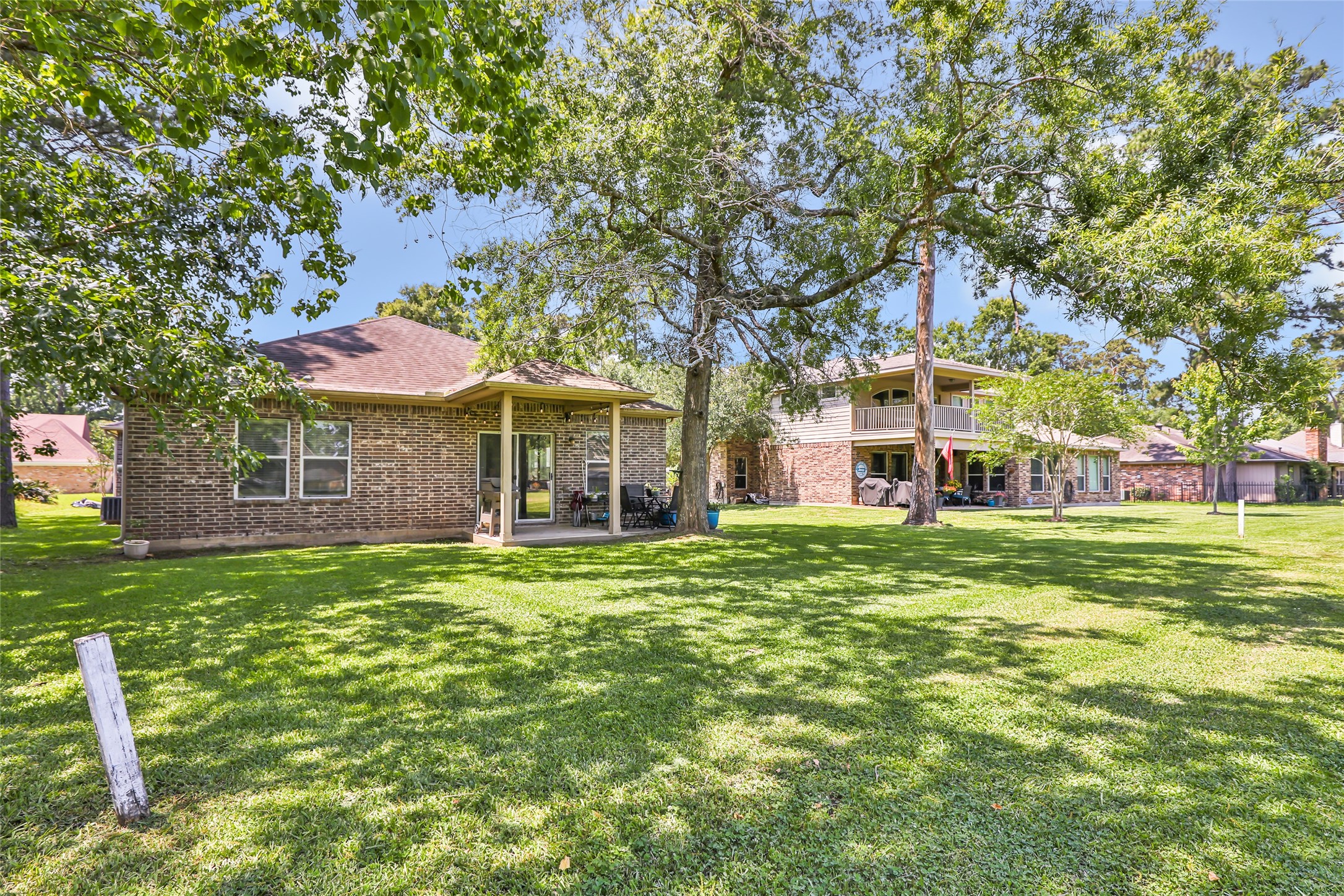 Backyard with views of Golf Course