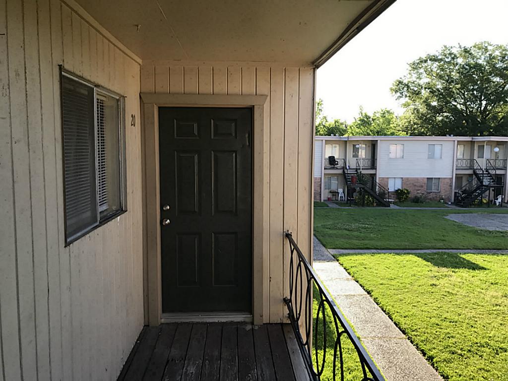 Front door balcony