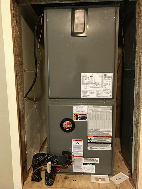 New central AC and heating