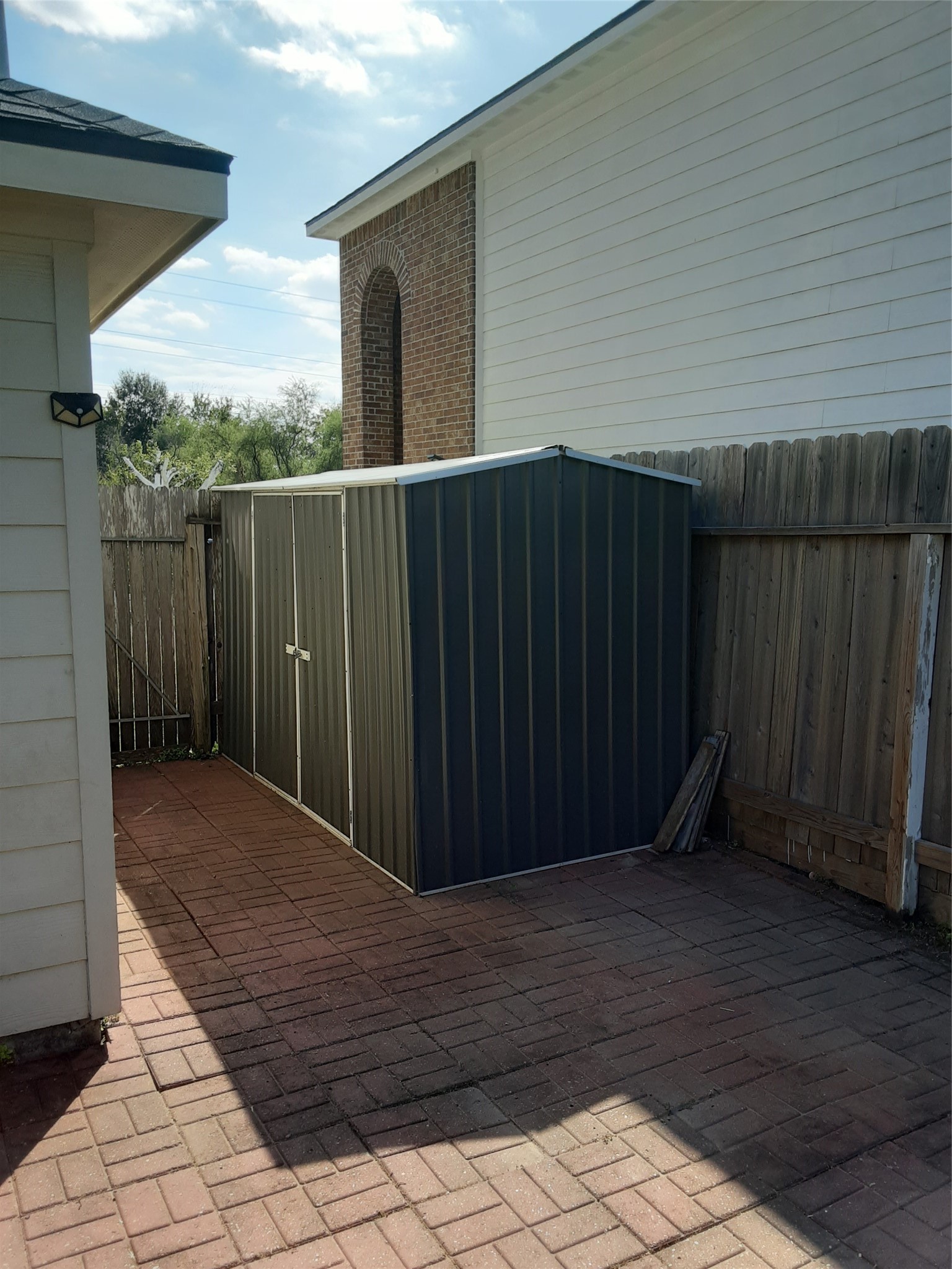Storage in the Patio