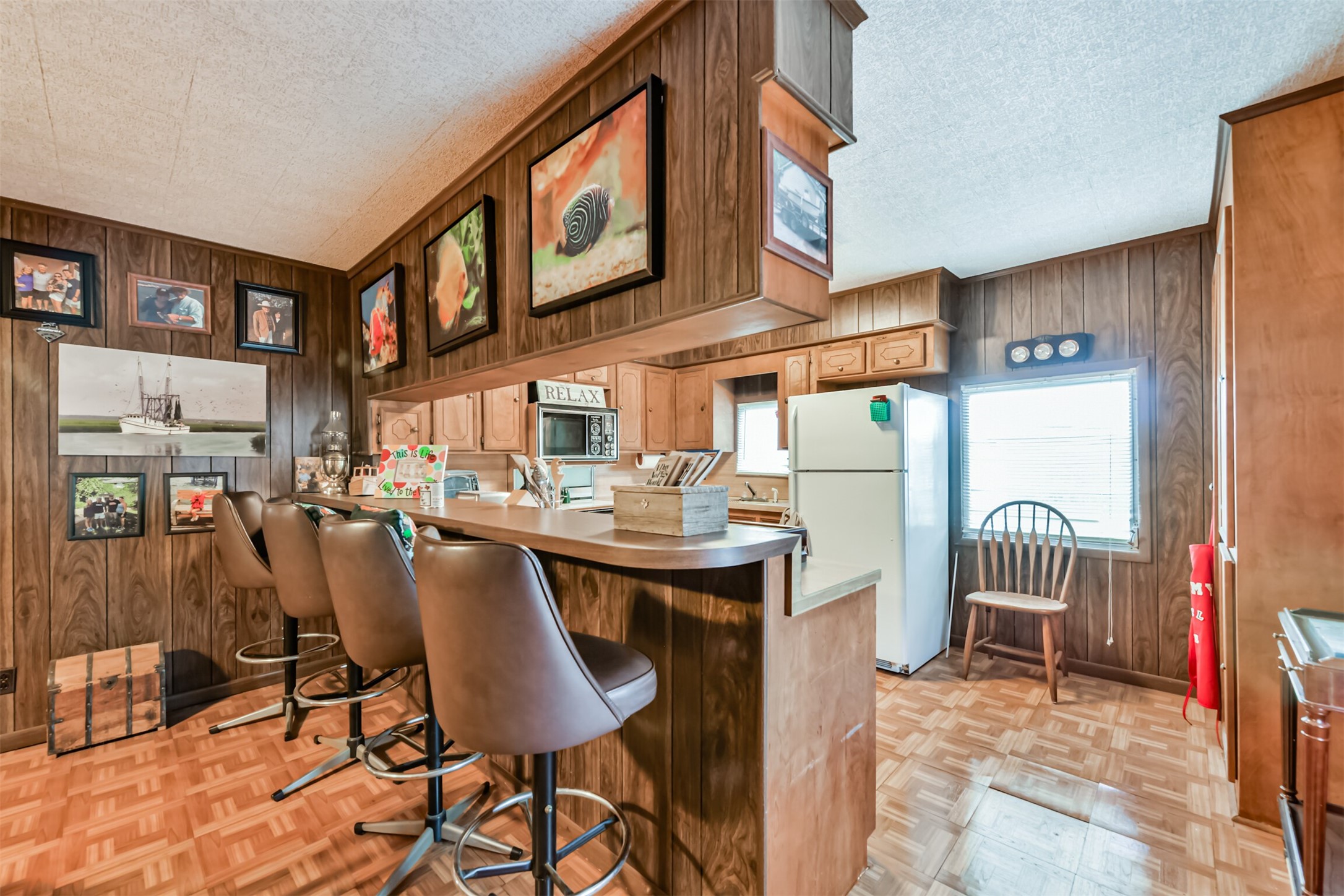 Garage apartment kitchen