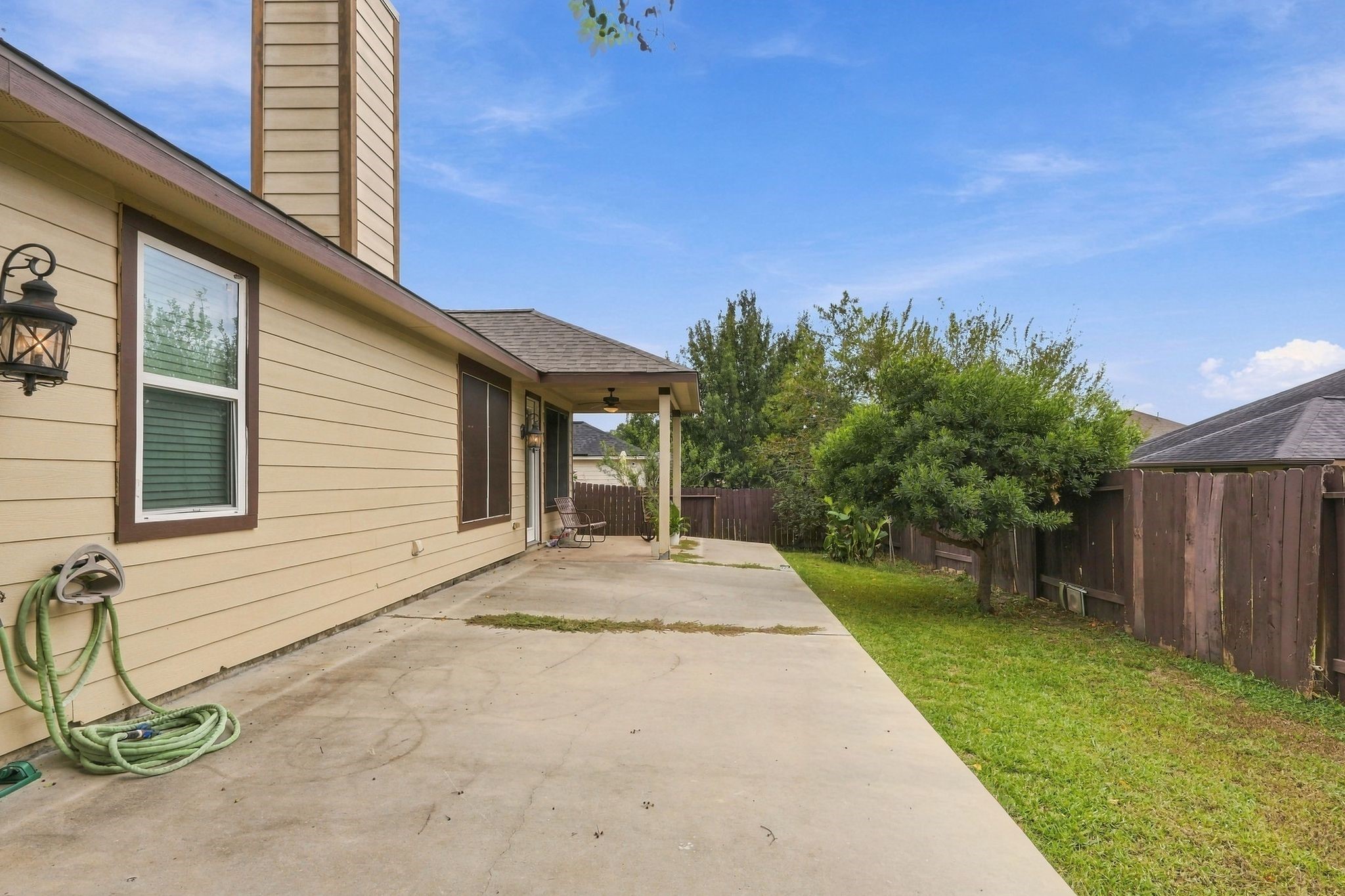 EXTENDED COVERED PATIO