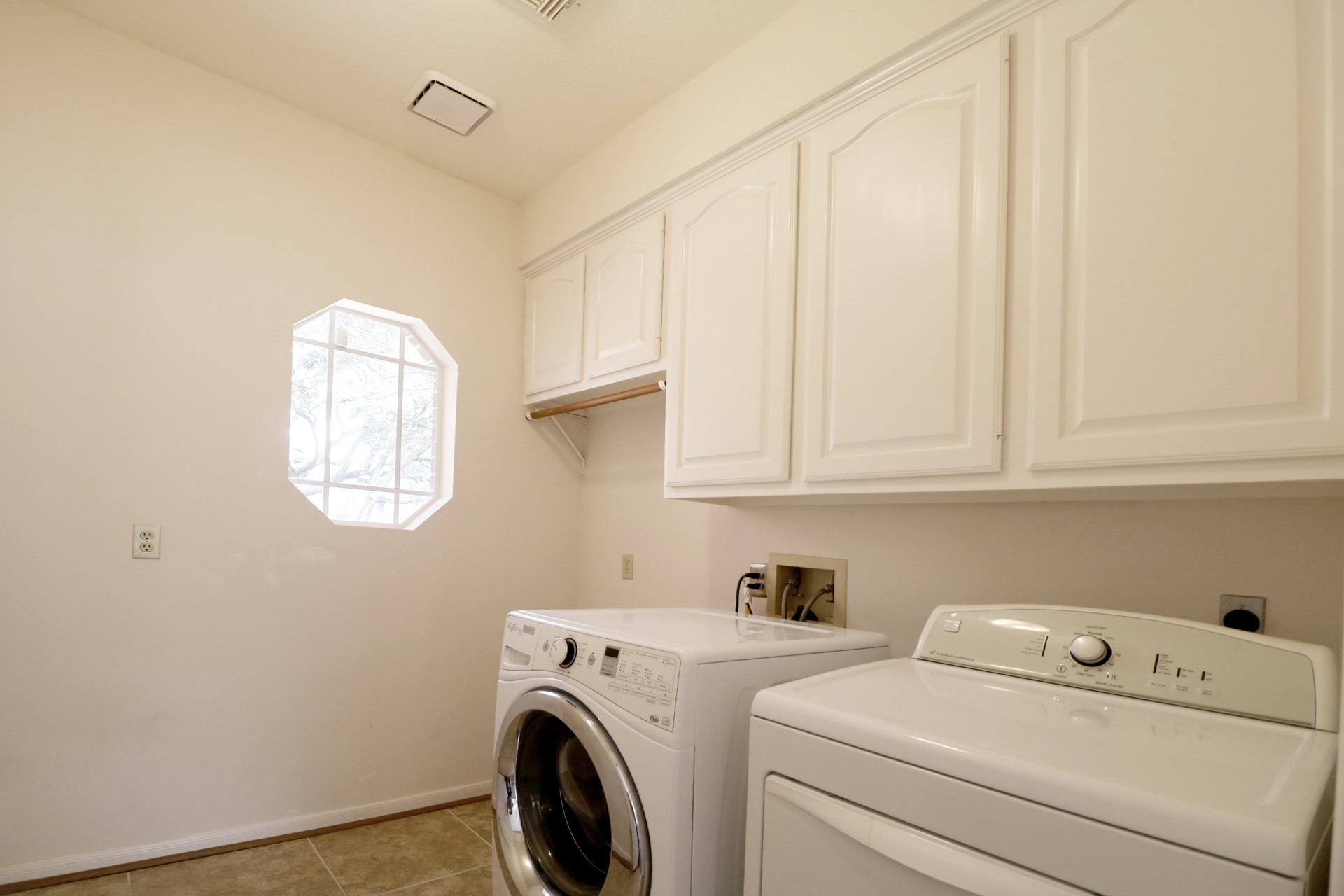 Laundry room on first floor