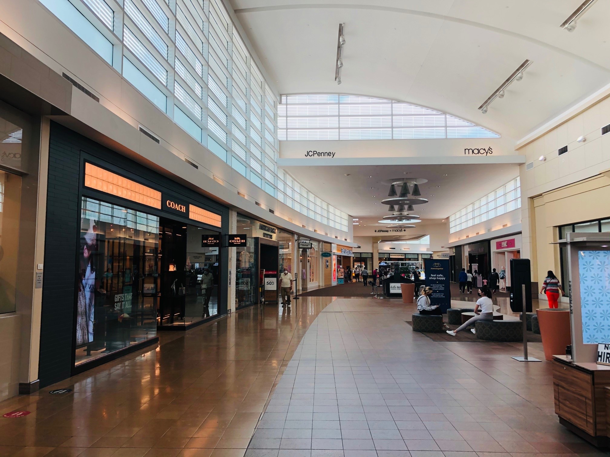 First colony mall with minutes' drive