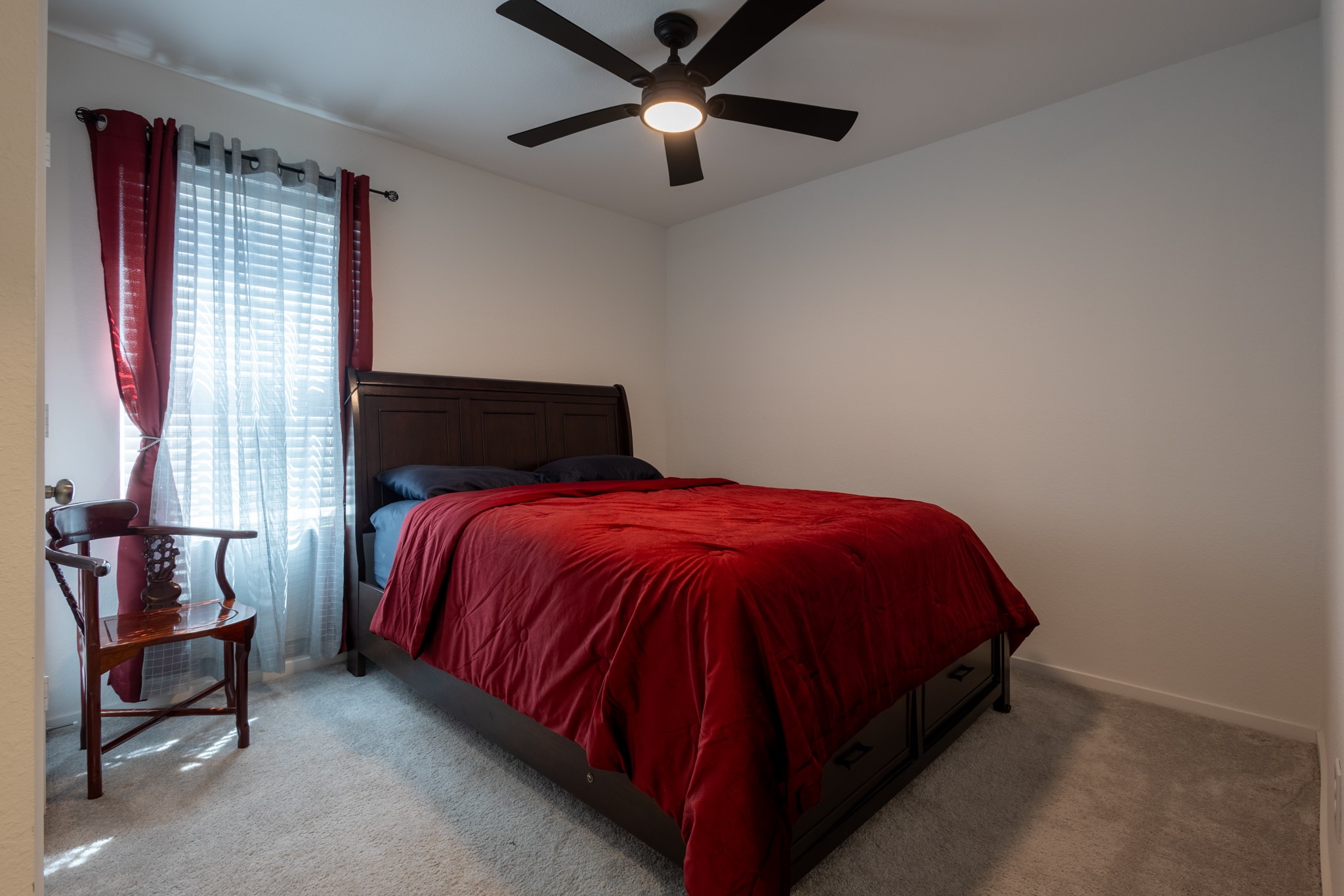 Another beautifully sized secondary bedroom featuring excellent closet space and the same move-in-ready window and ceiling fan upgrades!