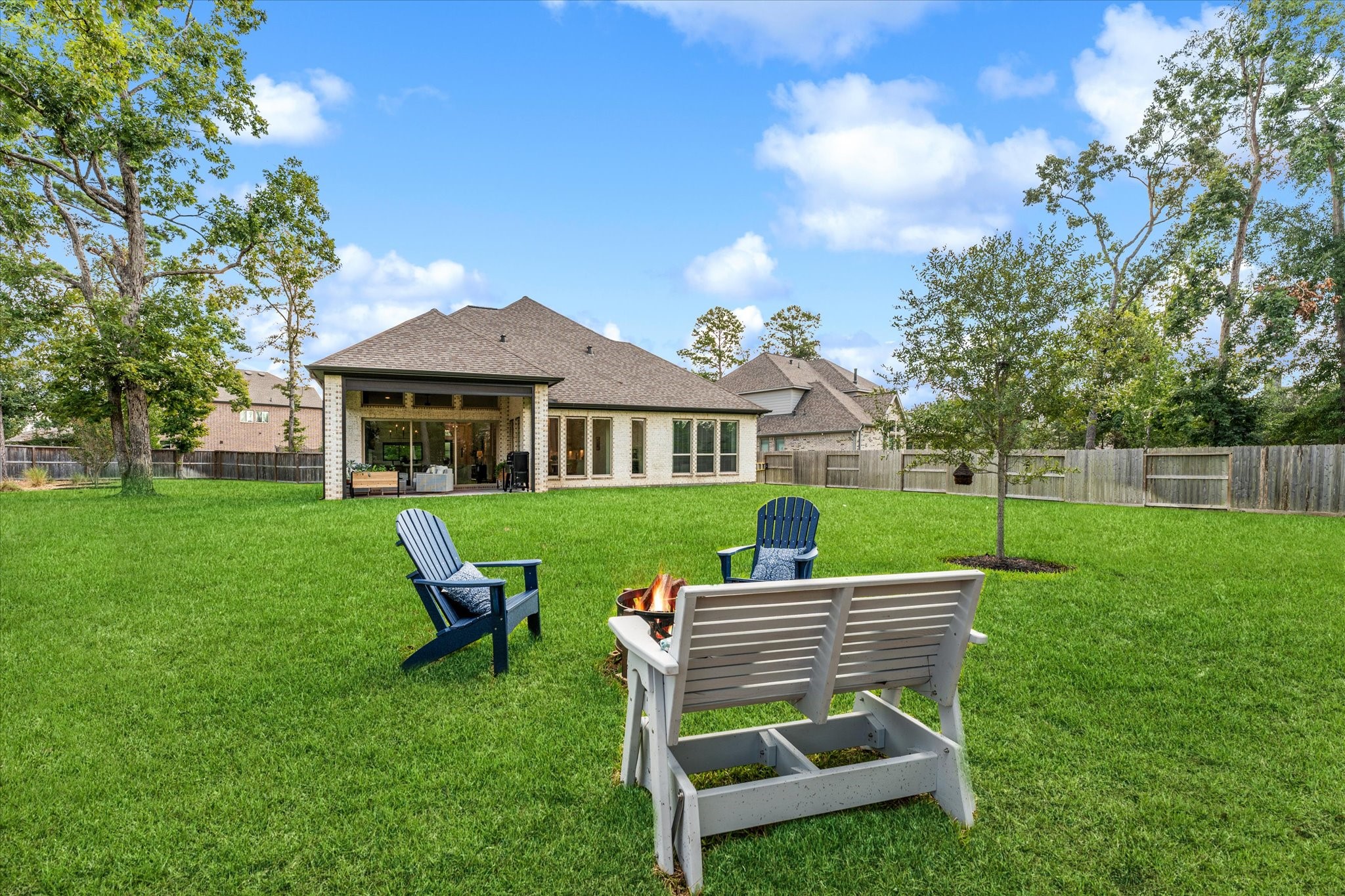 Exceptional oversized lot with nearly half an acre to enjoy
